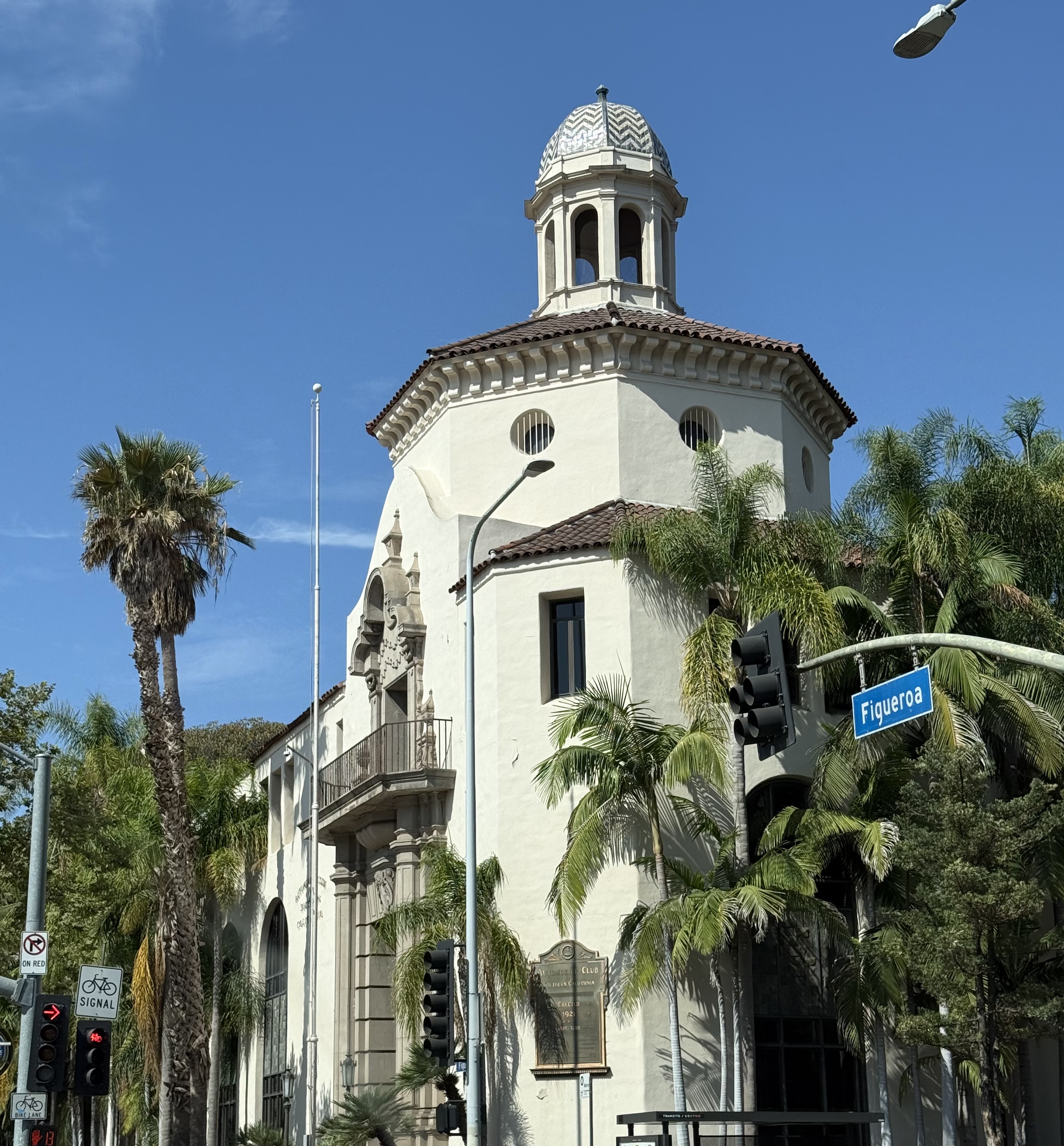 Automobile Club of Southern California, Hunt & Burns, 1923, University Park (view 2 of 2)