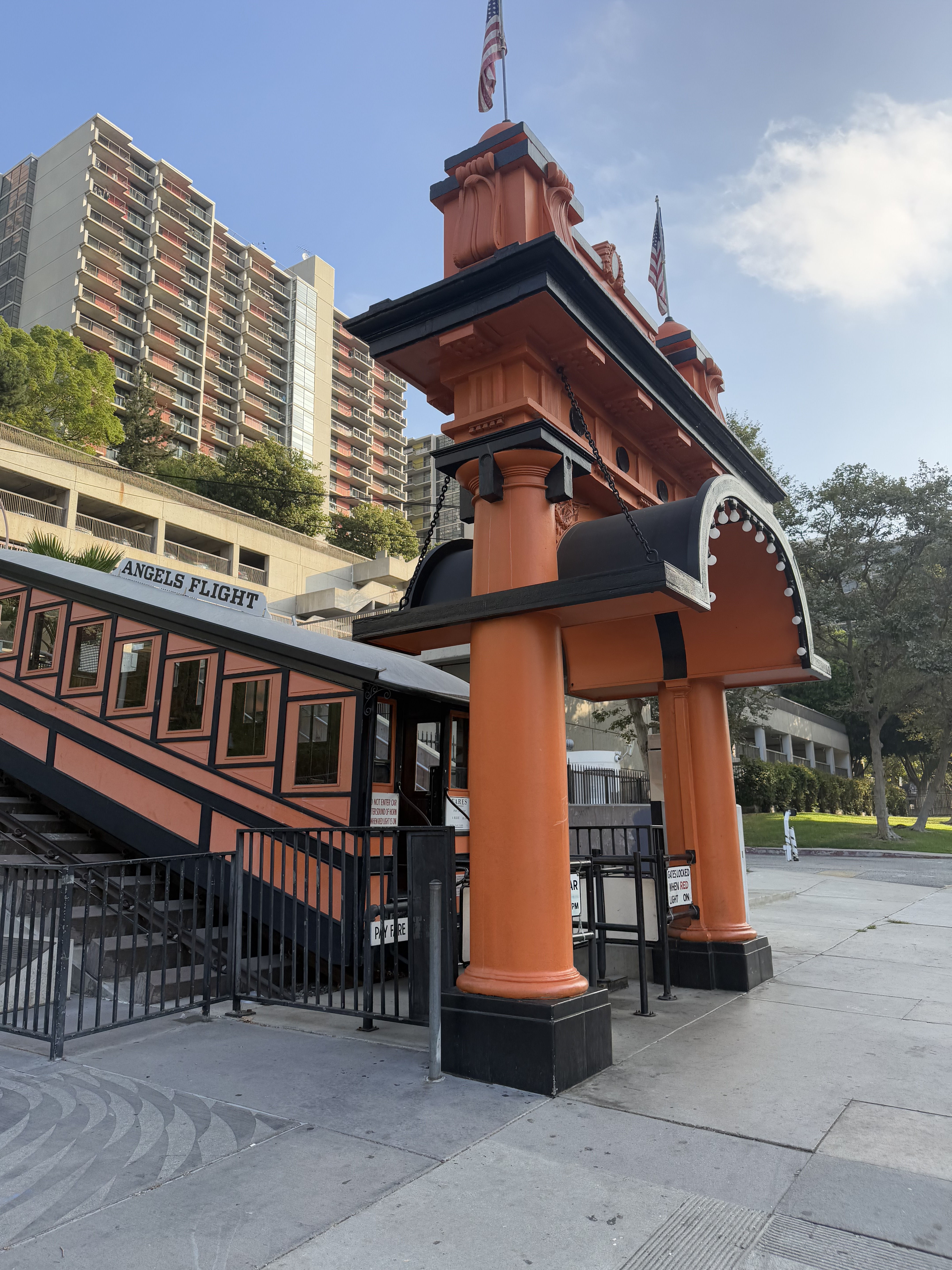 Angels Flight Railway, Colonel James Ward Eddy, 1901, Downtown La (view 6 of 8)