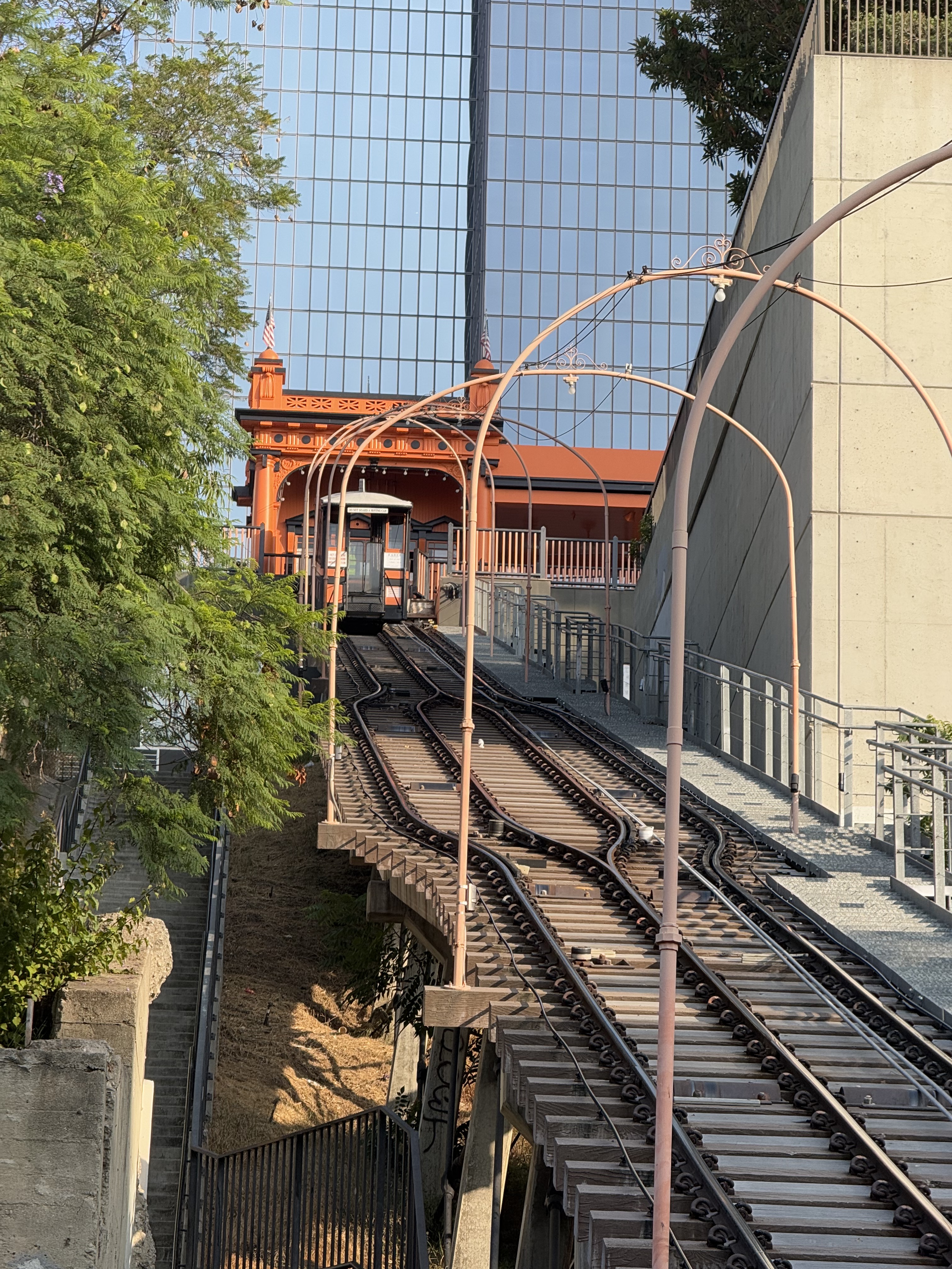 Angels Flight Railway, Colonel James Ward Eddy, 1901, Downtown La (view 7 of 8)