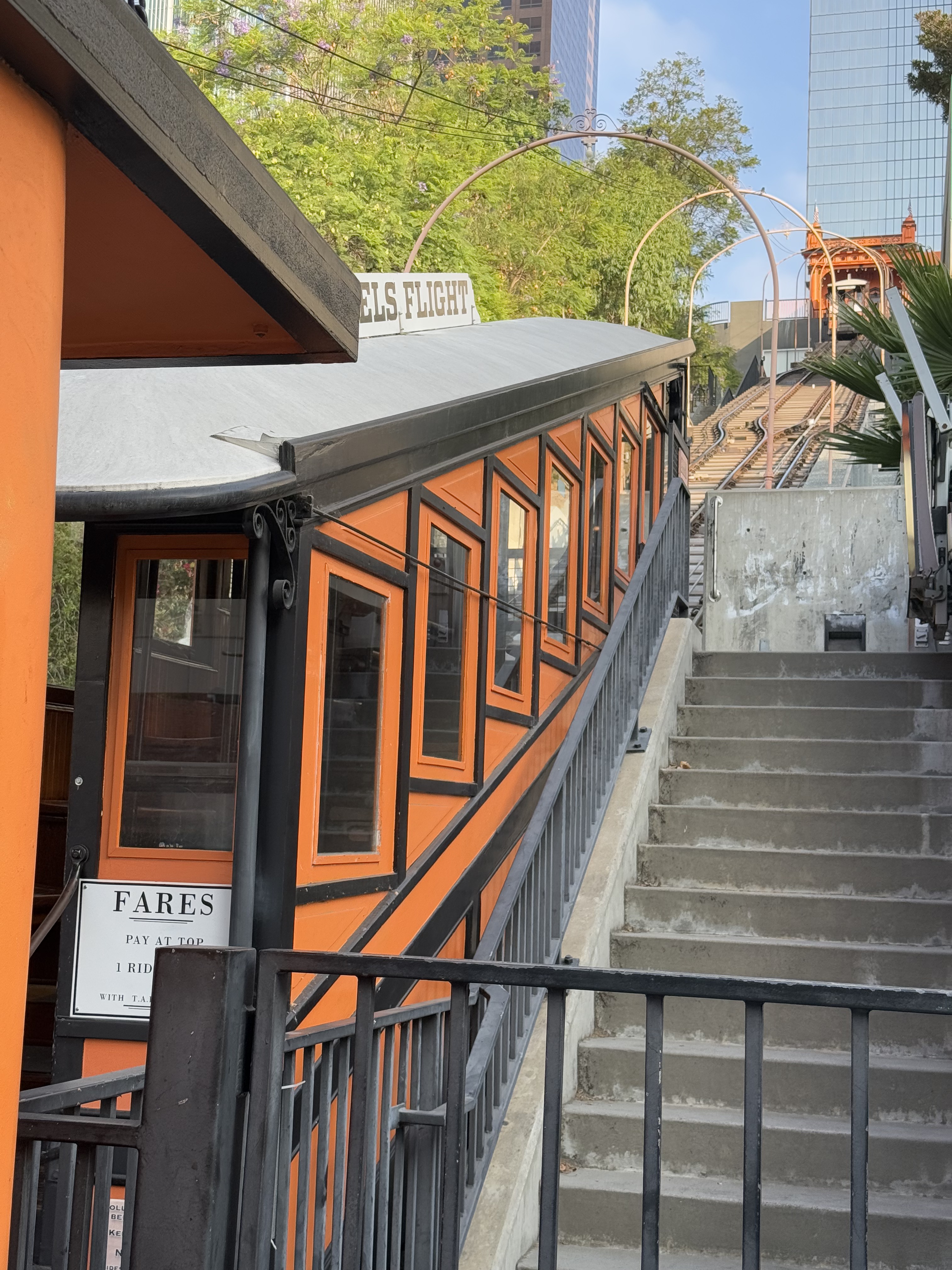 Angels Flight Railway, Colonel James Ward Eddy, 1901, Downtown La (view 8 of 8)