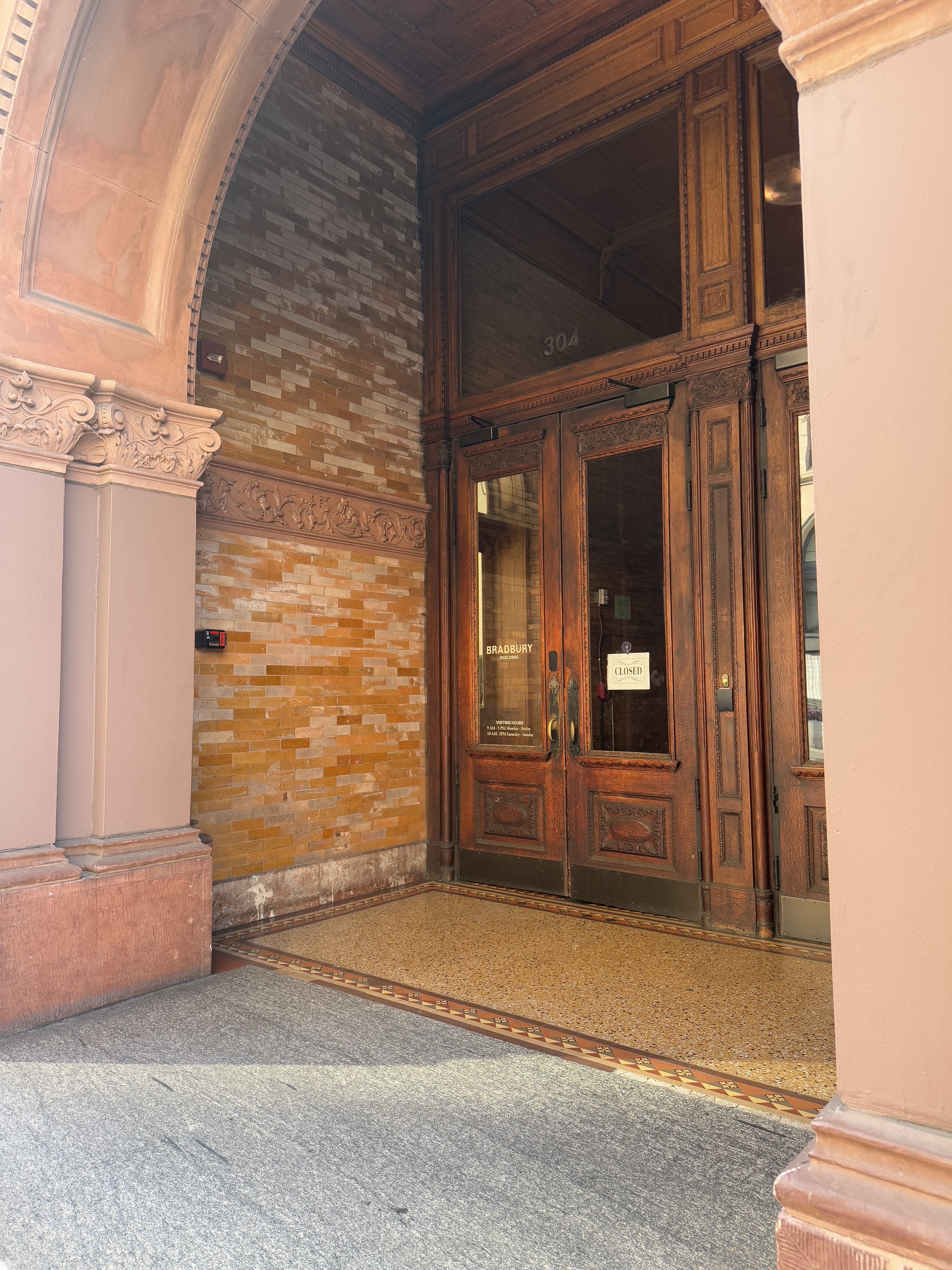 Bradbury Building, George H. Wyman, 1893, Downtown La (view 13 of 13)