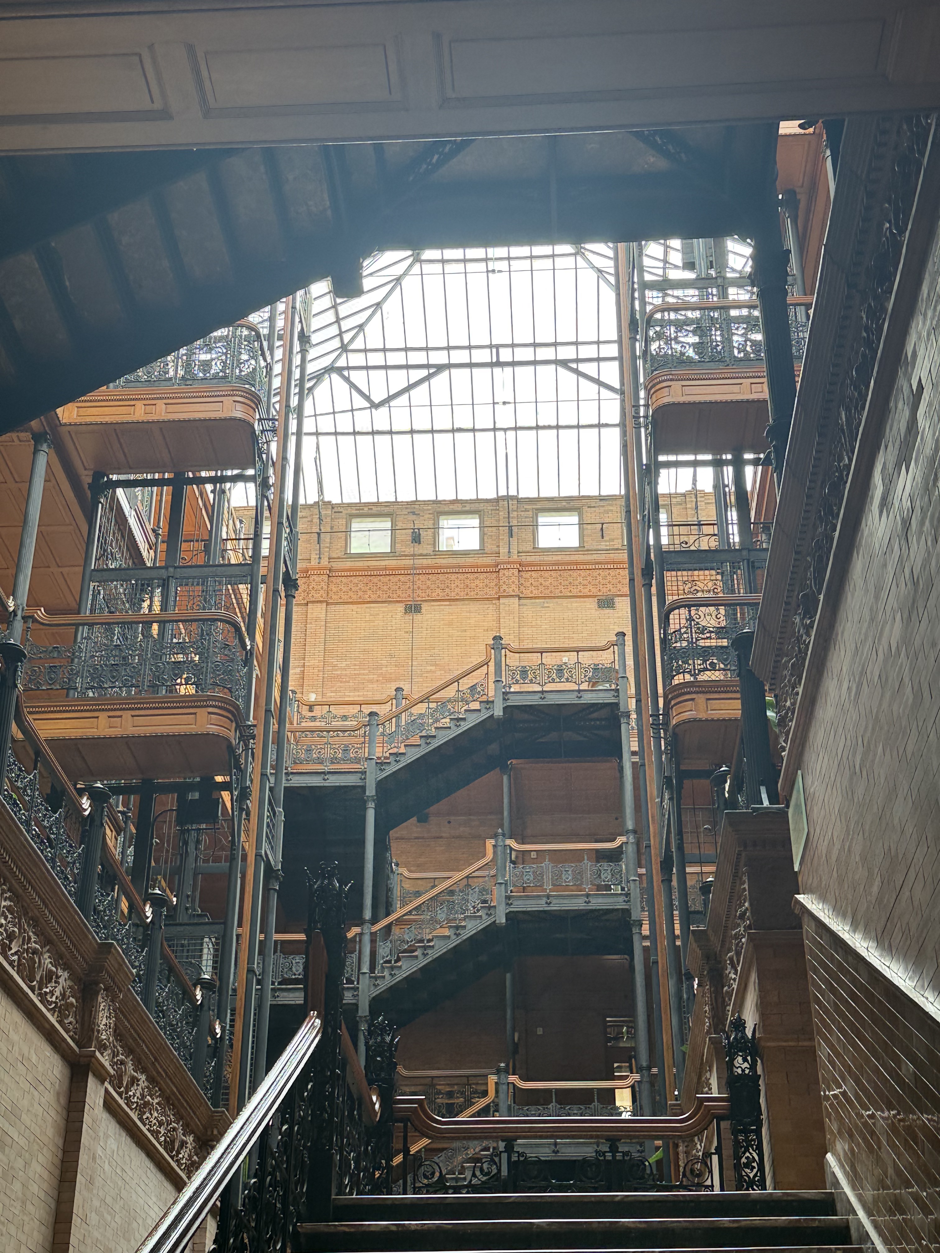 Bradbury Building, George H. Wyman, 1893, Downtown La (view 2 of 13)