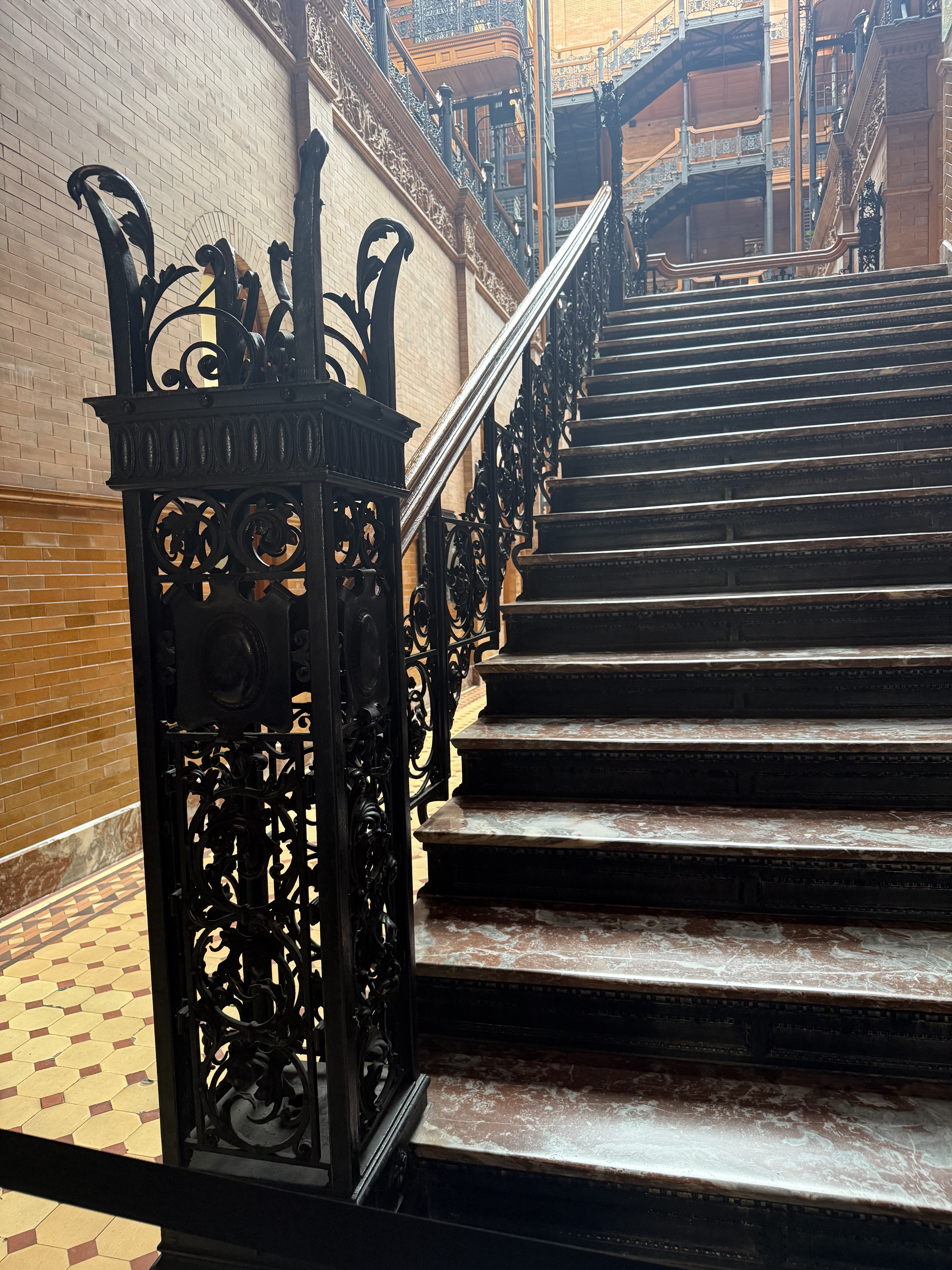 Bradbury Building, George H. Wyman, 1893, Downtown La (view 3 of 13)
