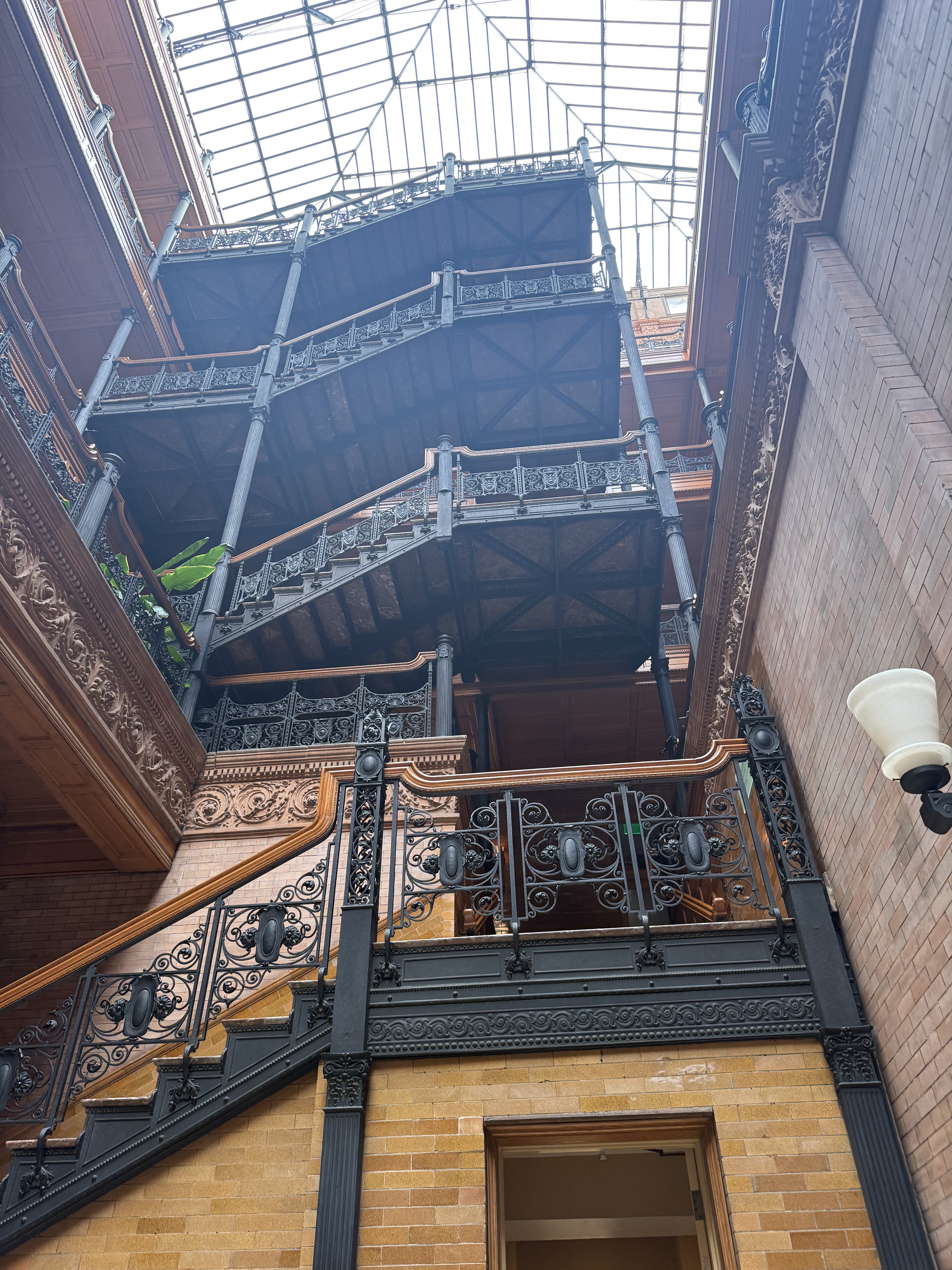 Bradbury Building, George H. Wyman, 1893, Downtown La (view 5 of 13)