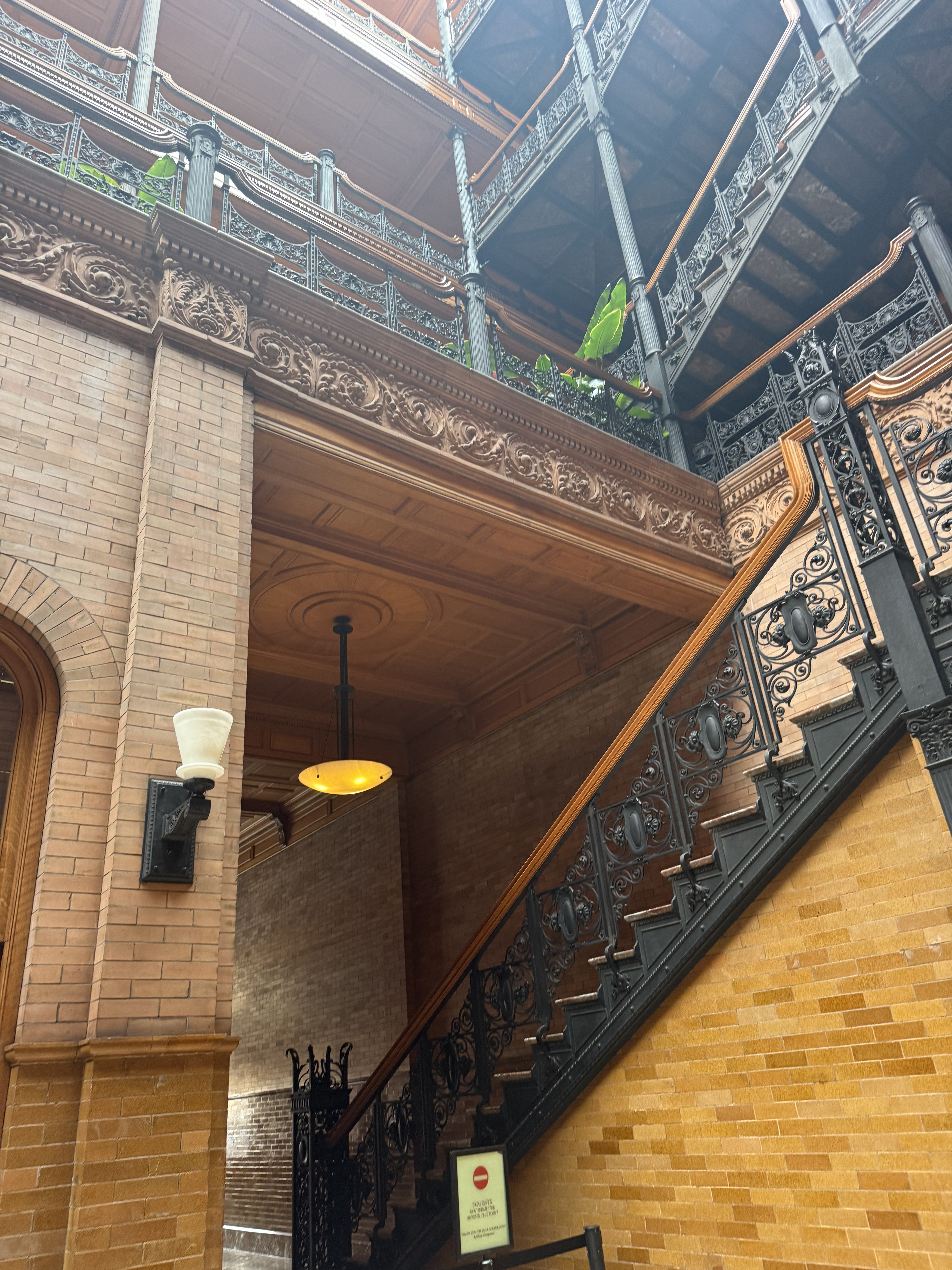 Bradbury Building, George H. Wyman, 1893, Downtown La (view 6 of 13)