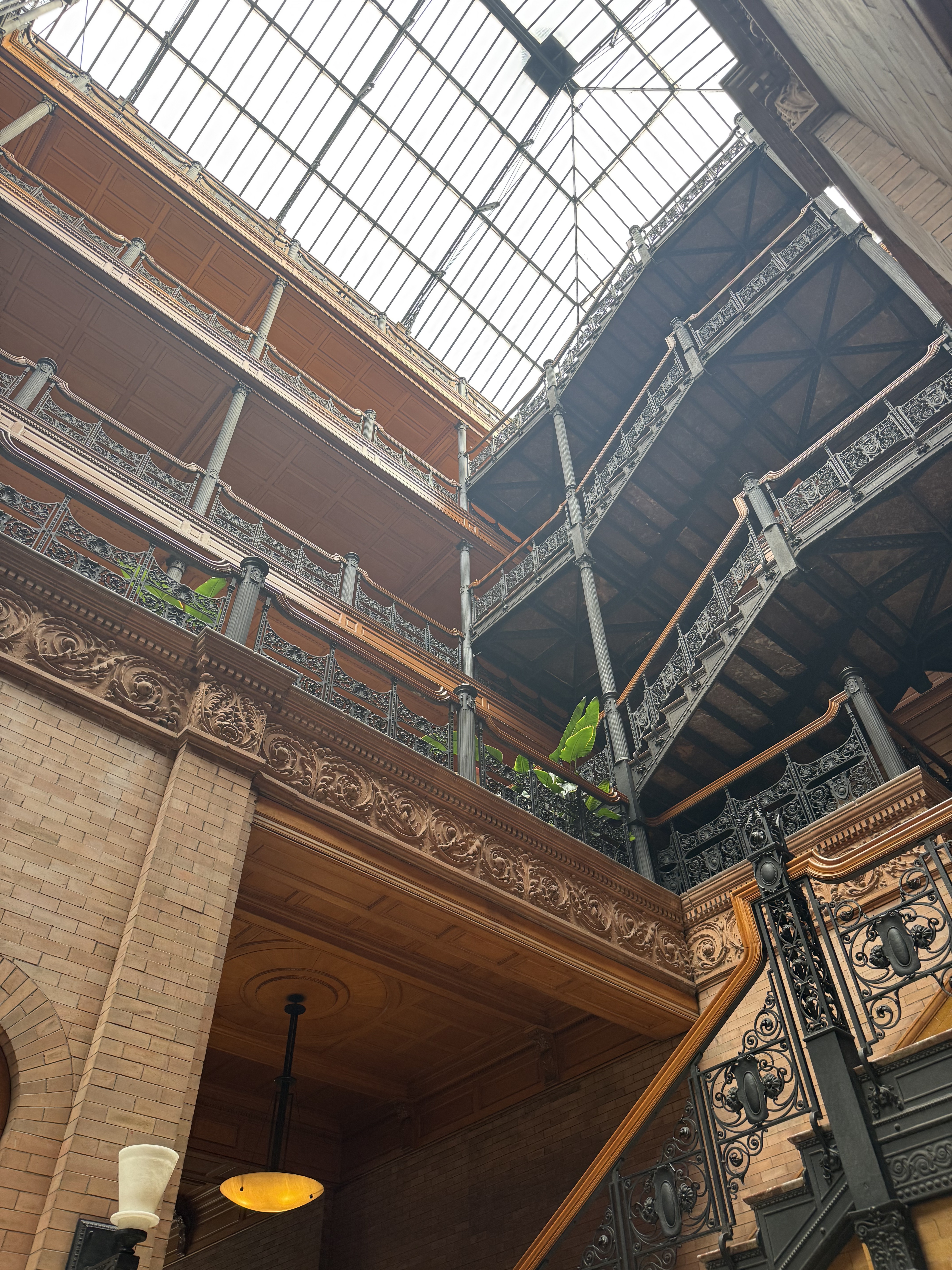 Bradbury Building, George H. Wyman, 1893, Downtown La (view 8 of 13)