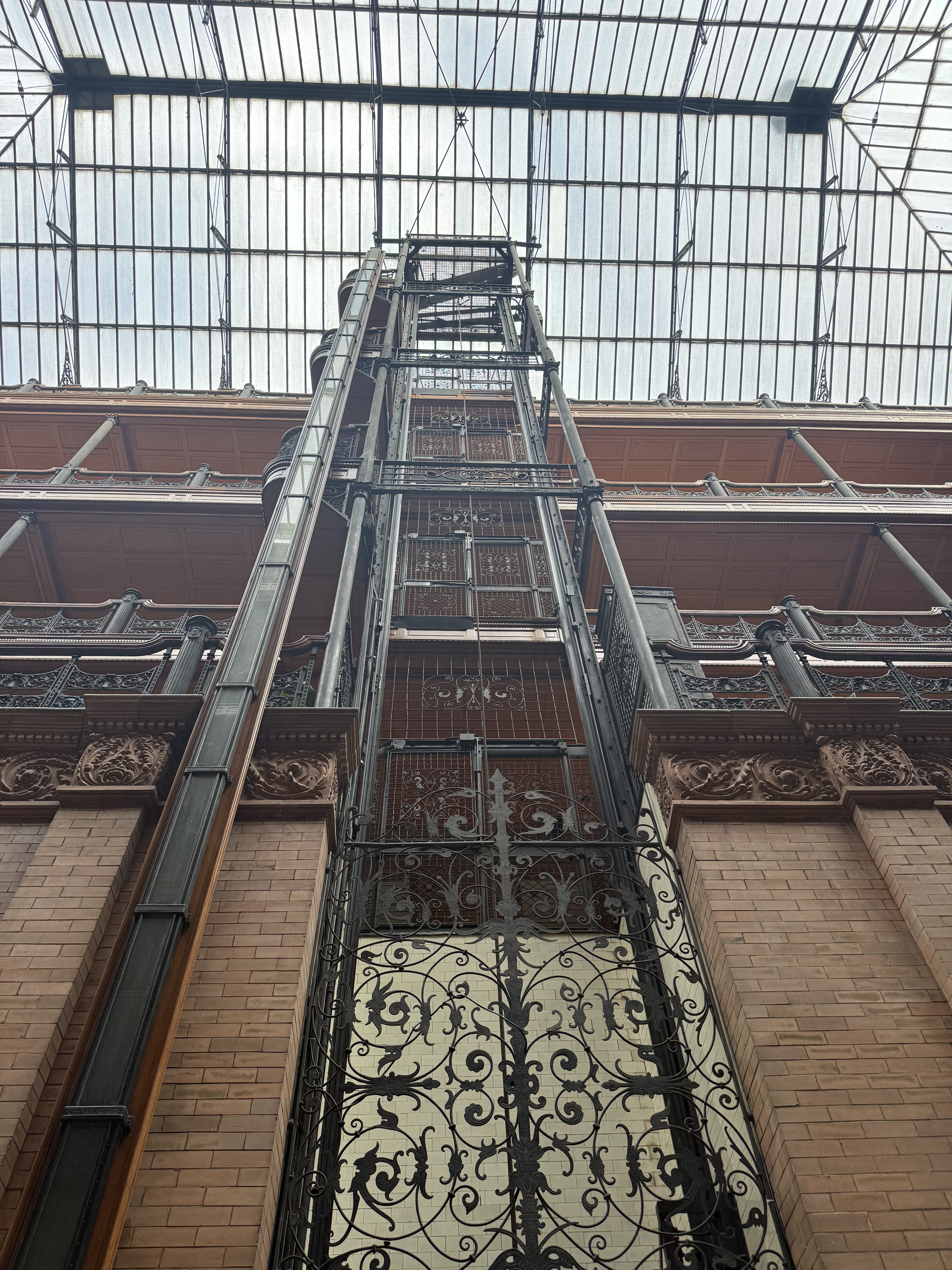 Bradbury Building, George H. Wyman, 1893, Downtown La (view 9 of 13)