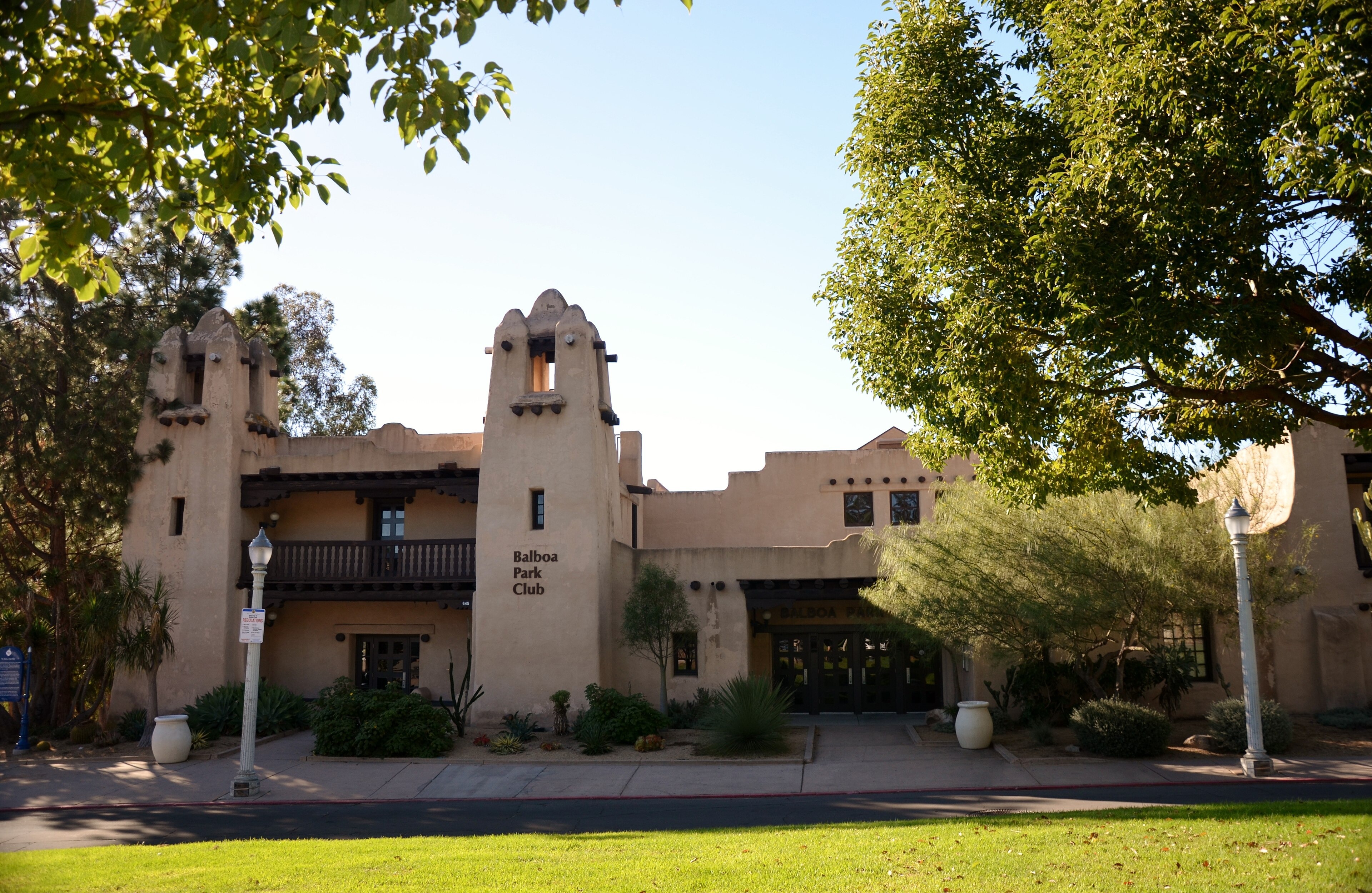 Balboa Park Club, Isaac Hamilton Rapp, 1915, San Diego