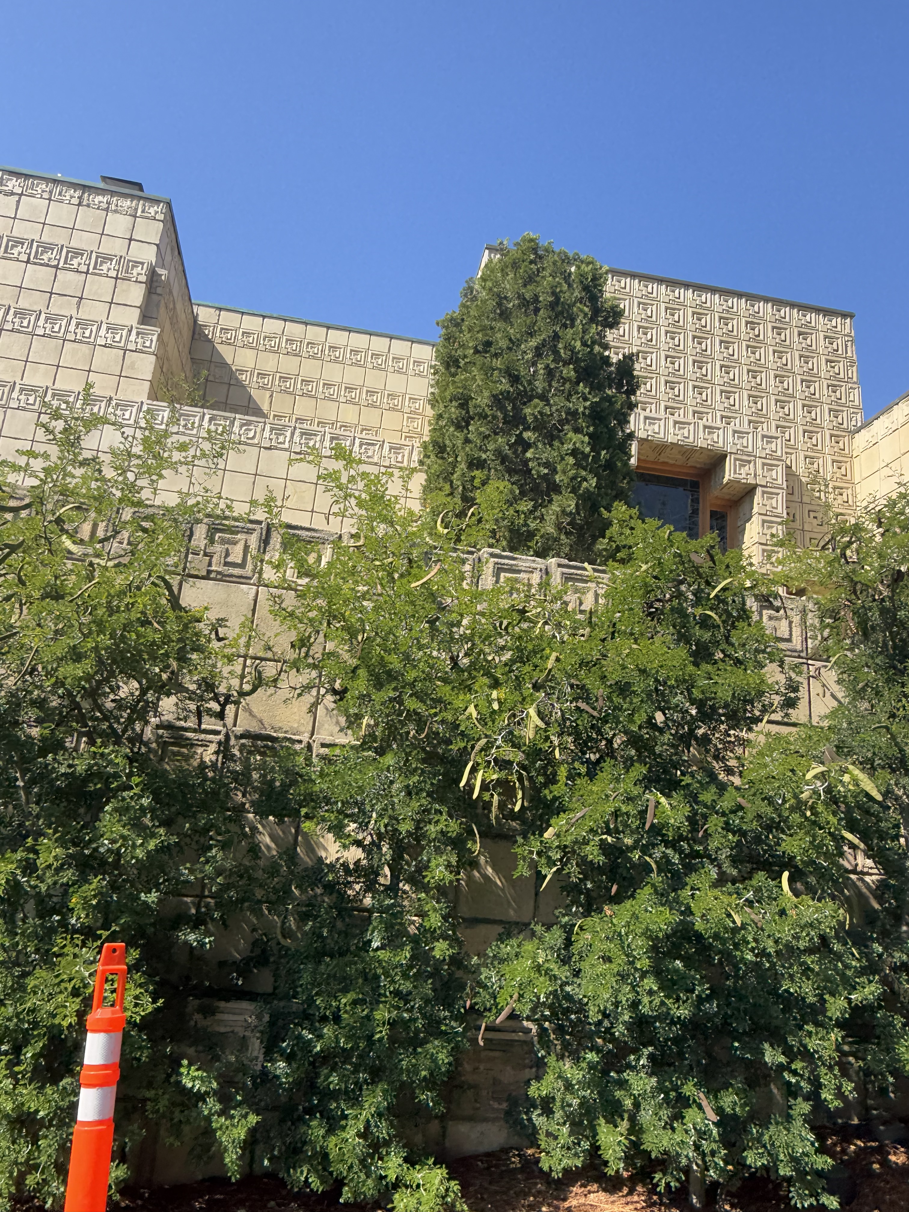 Ennis House, Frank Lloyd Wright, 1924, Los Feliz (view 4 of 4)