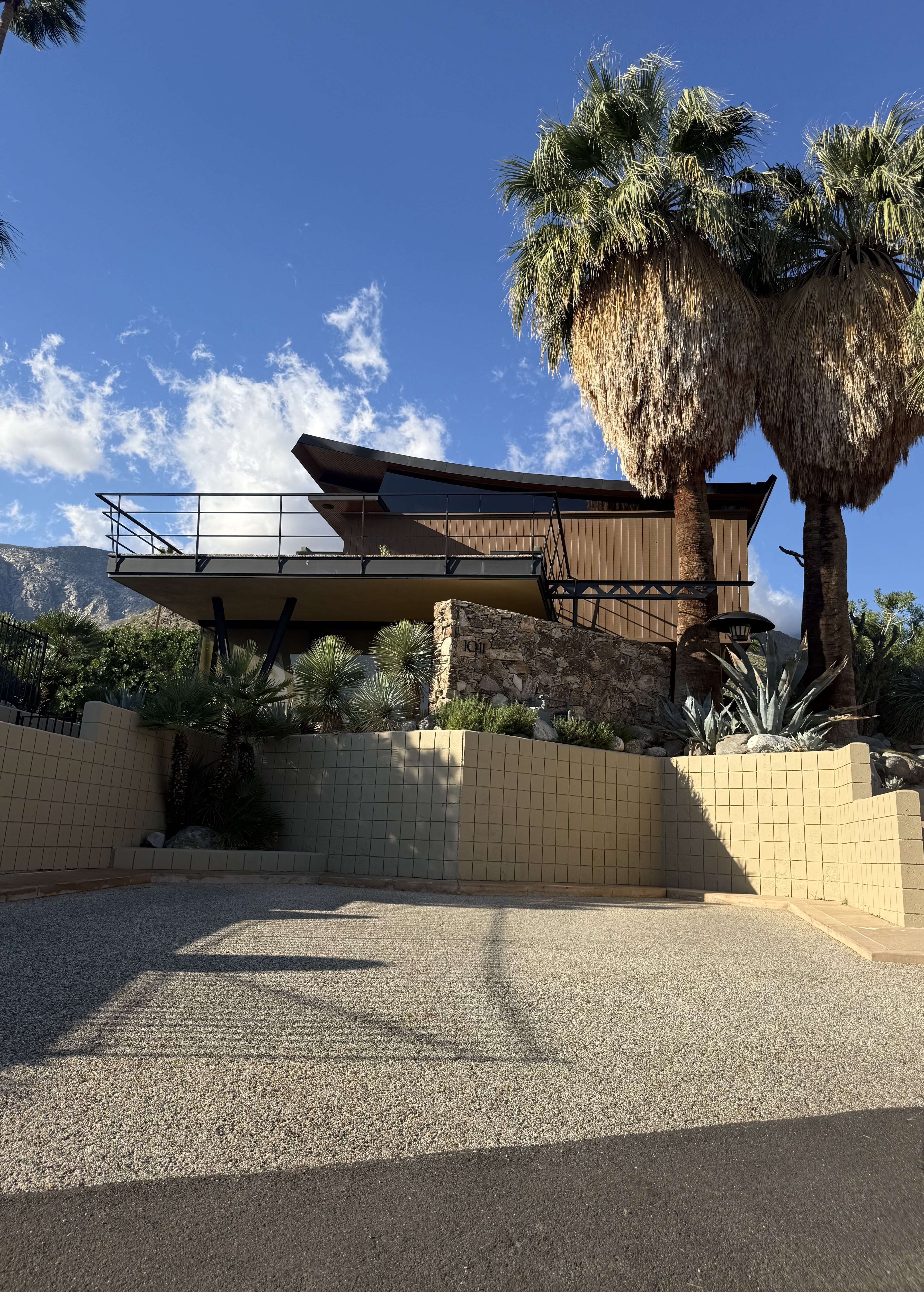 Dr. Franz Alexander House, Walter S. White, 1955, Palm Springs