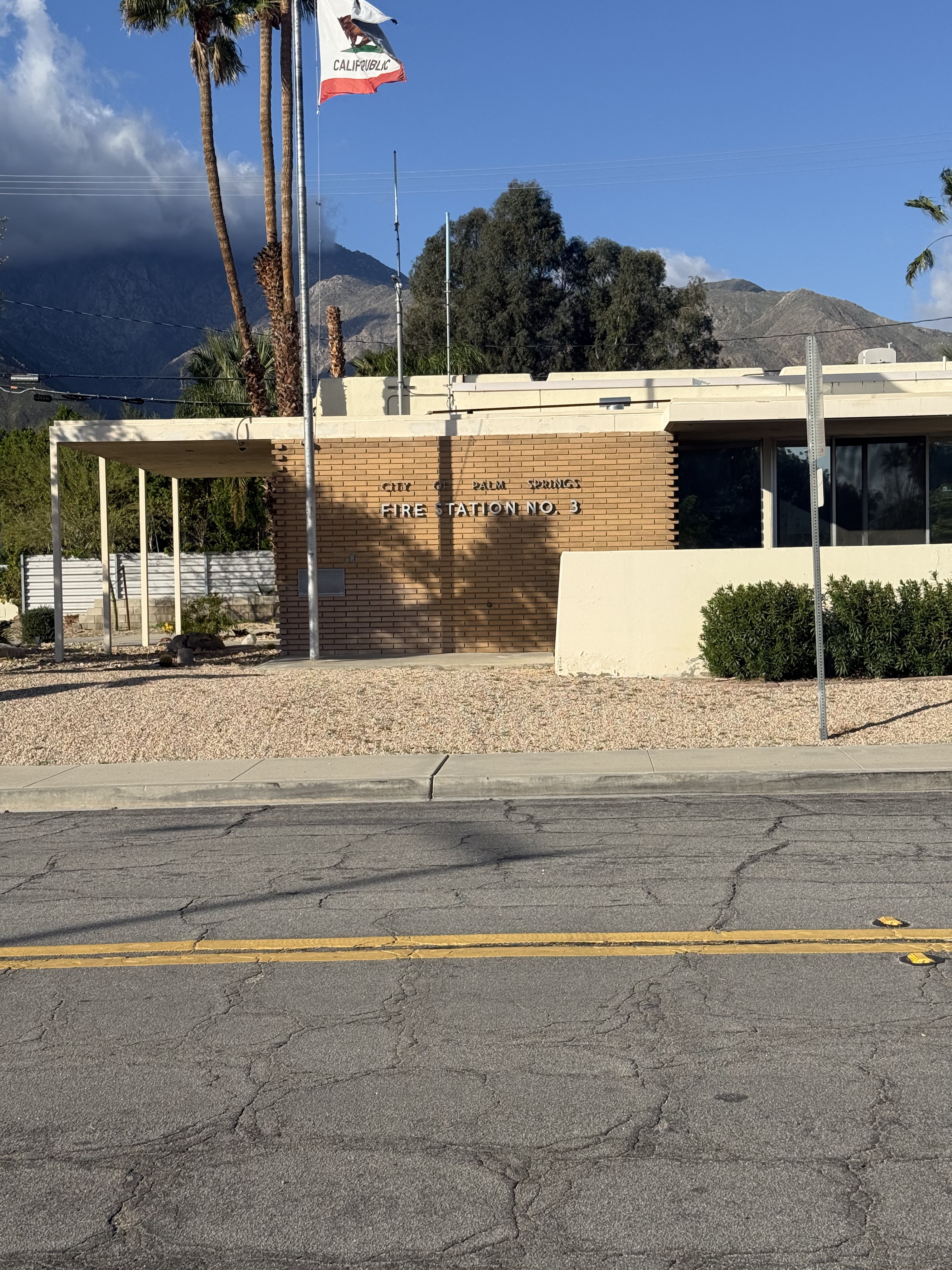 Fire Station No. 3, Kaptur & Ricciardi, 1964, Palm Springs