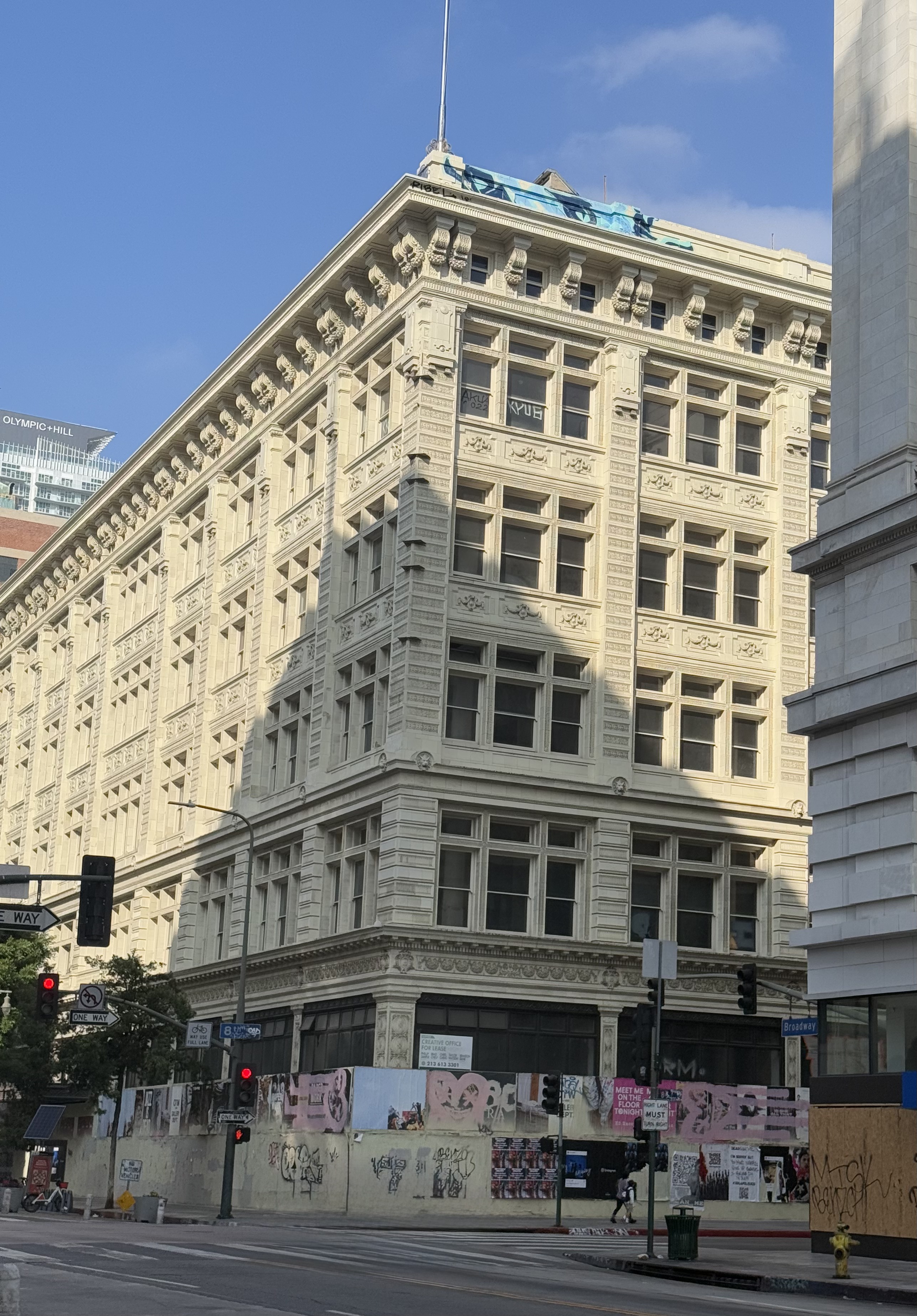 Hamburgers Dept. Store, Alfred F. Rosenheim, 1908, Downtown La (view 2 of 3)