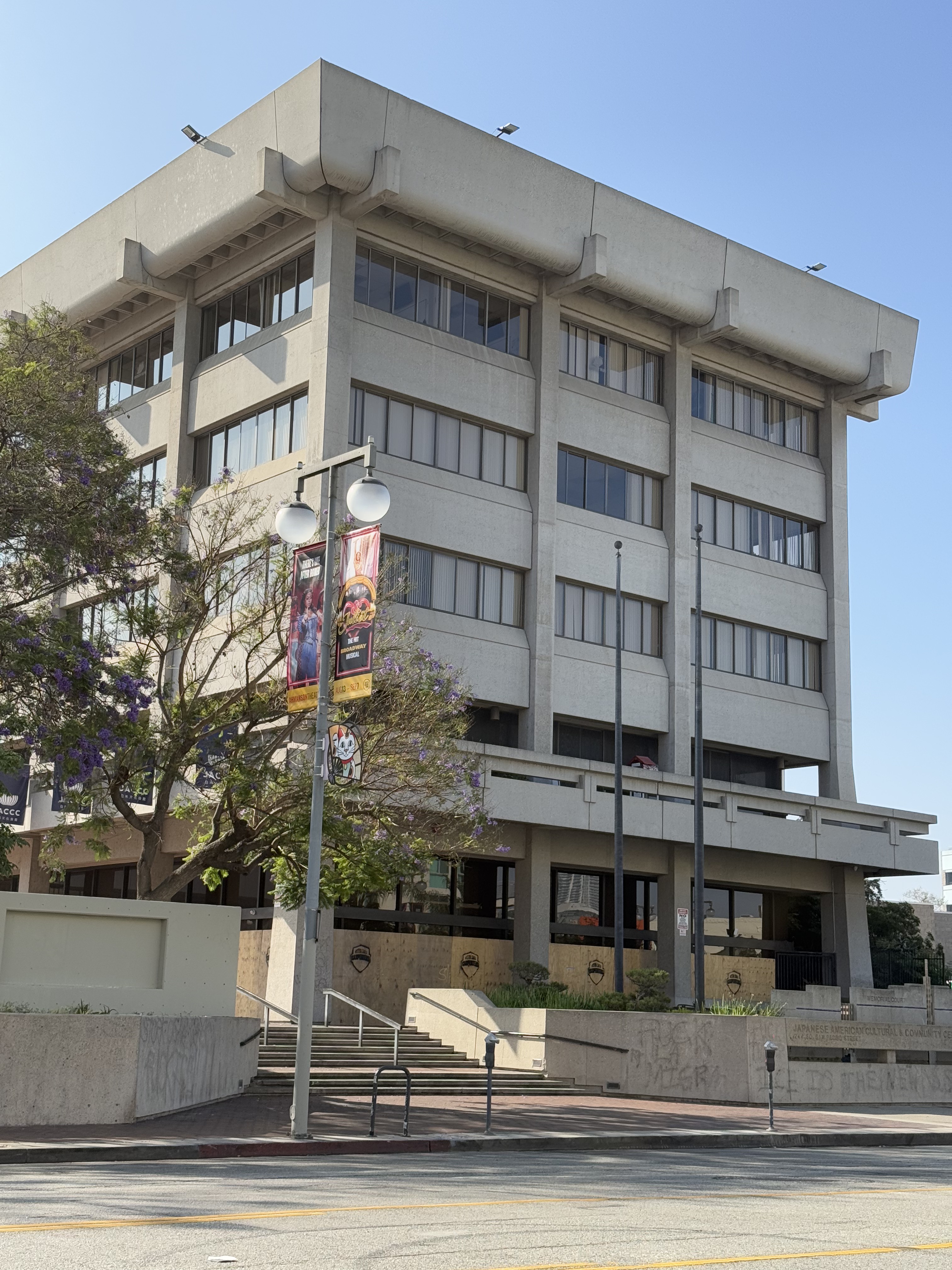 Japanese American Cultural Center, Kazumi Adachi, 1978-83, Downtown La