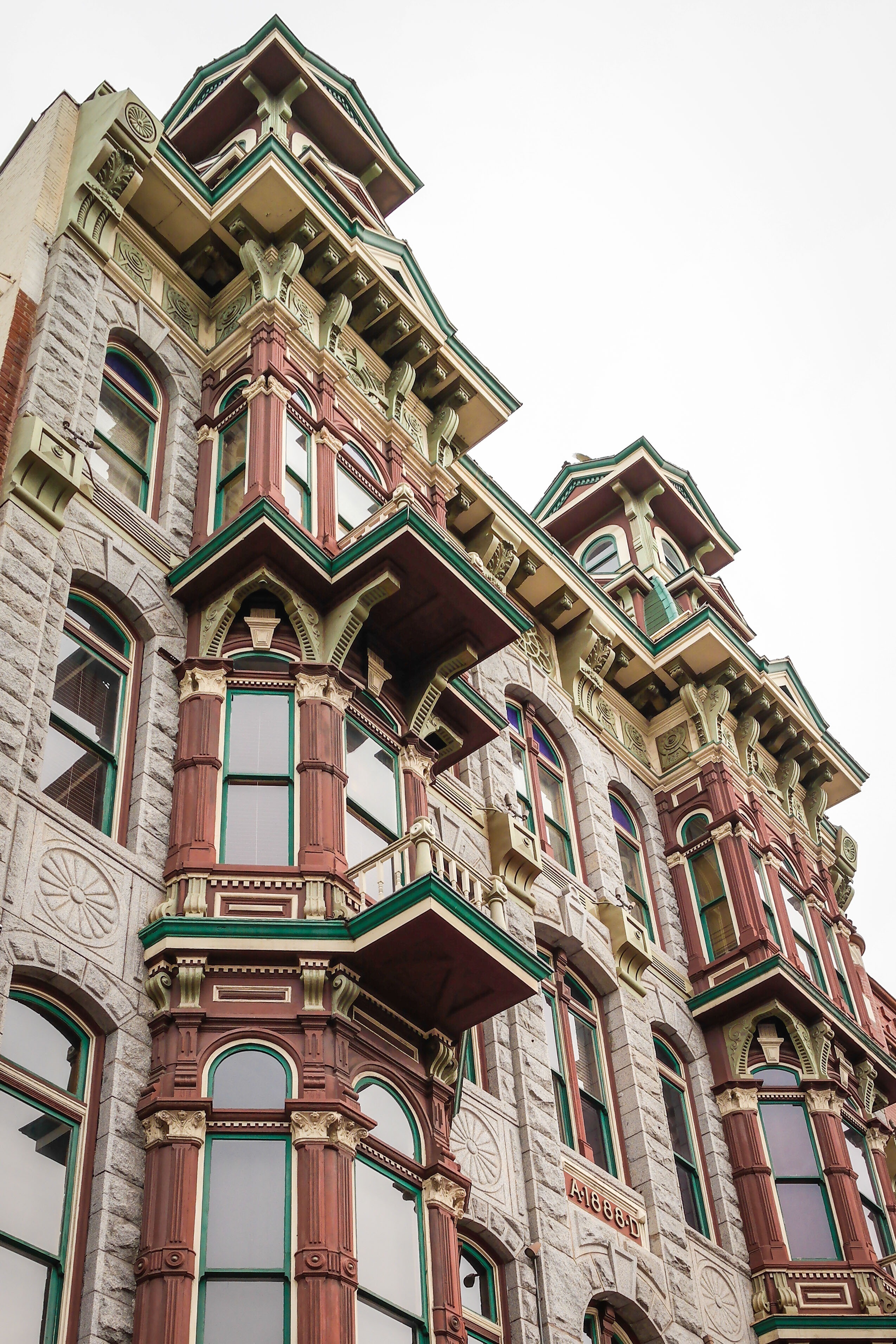 Louis Bank of Commerce, Clements and Stannard, 1888, San Diego (view 2 of 6)