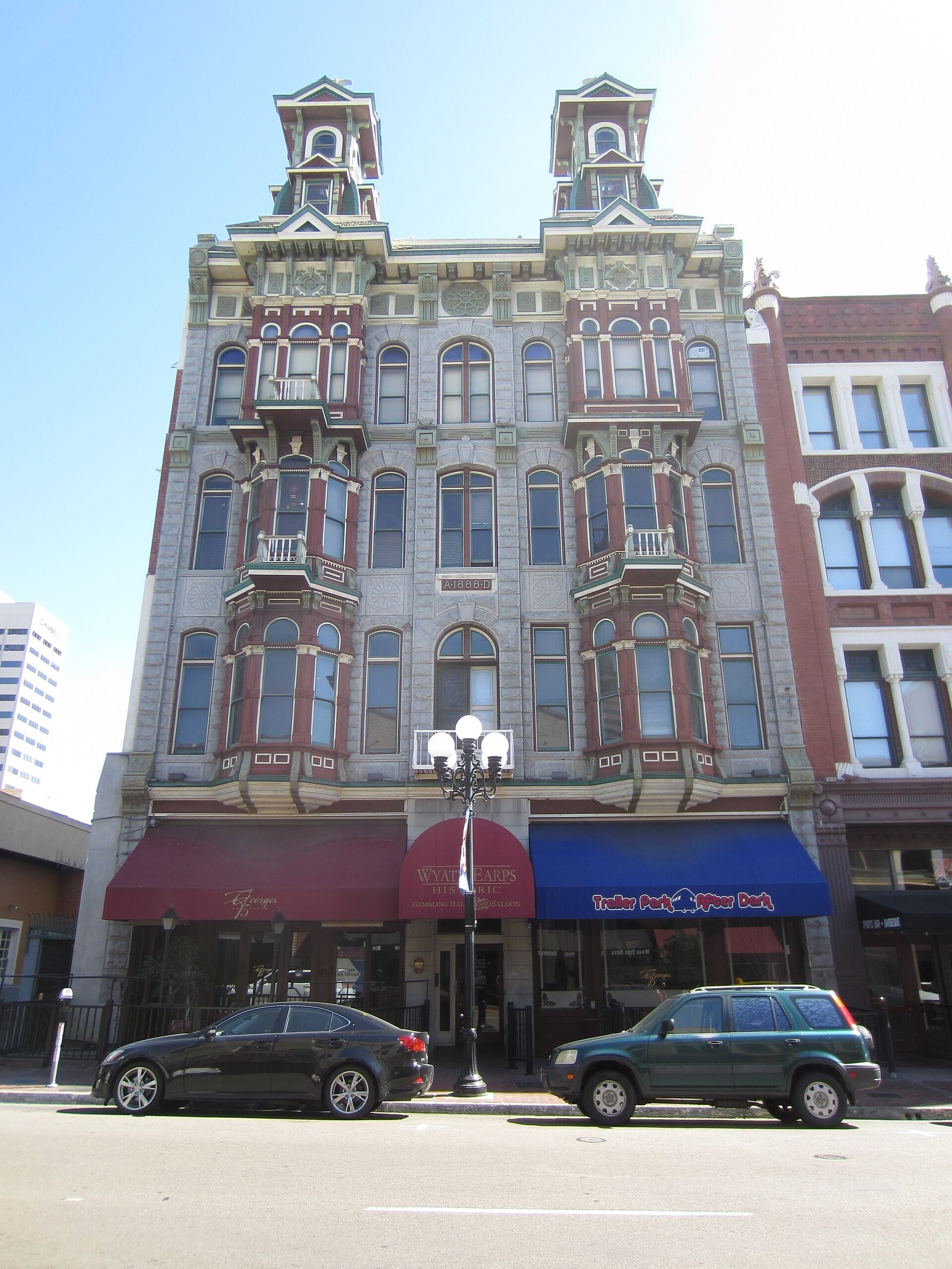 Louis Bank of Commerce, Clements and Stannard, 1888, San Diego (view 4 of 6)