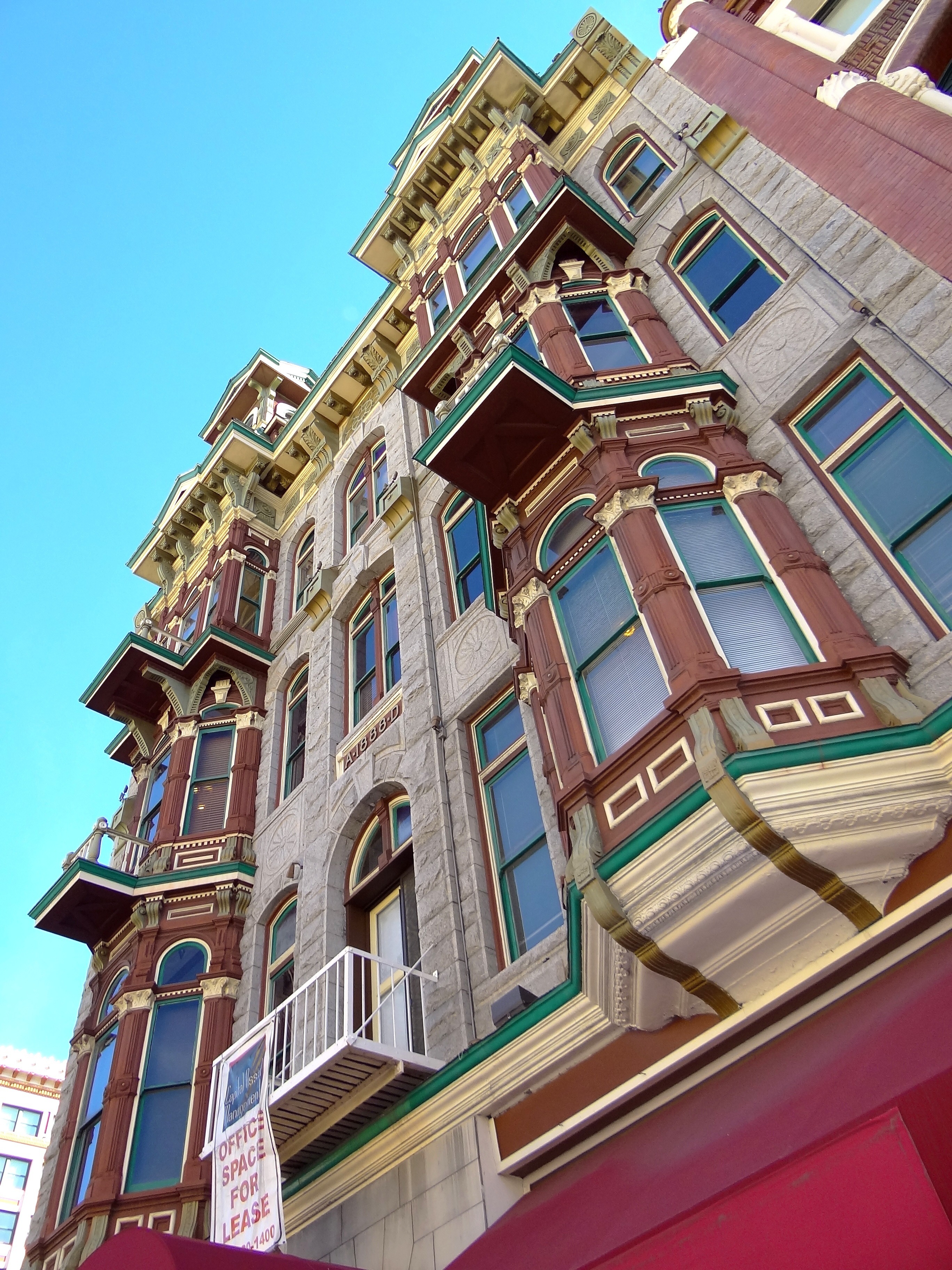 Louis Bank of Commerce, Clements and Stannard, 1888, San Diego (view 5 of 6)