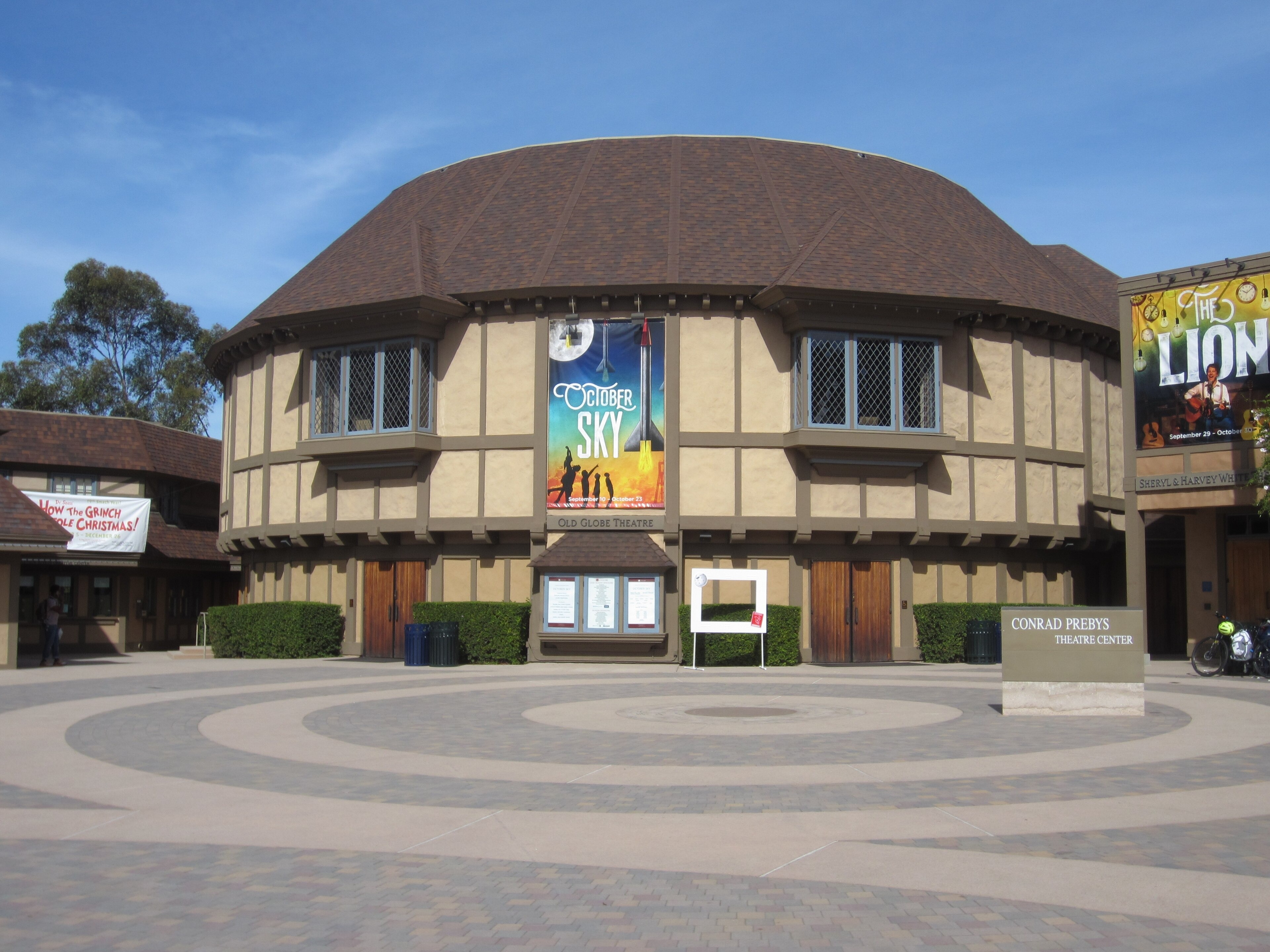 Old Globe Theatre, Richard S. Requa, 1935, San Diego (view 2 of 2)