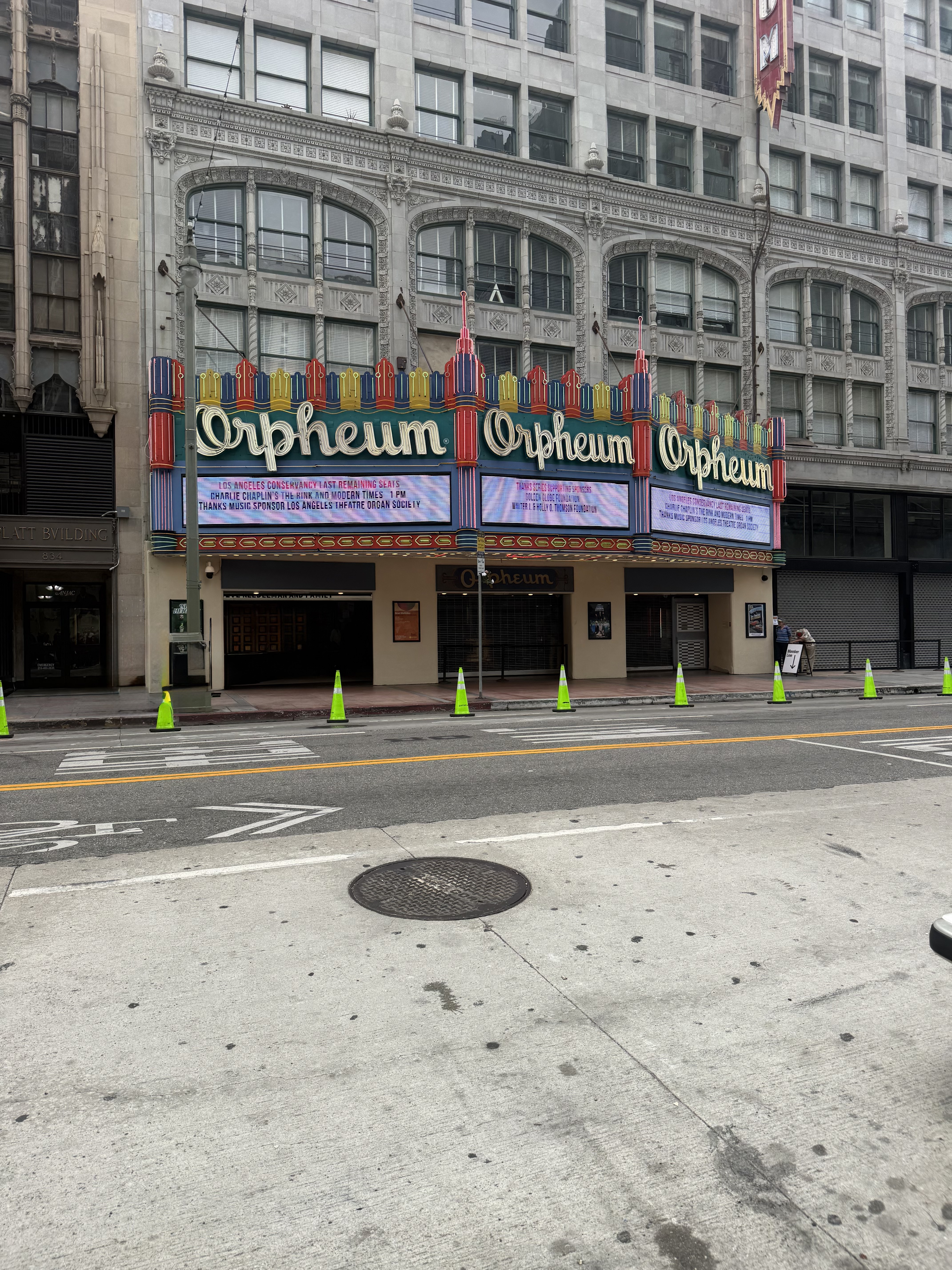 Orpheum Theatre, G. Albert Lansburgh, 1926, Downtown La