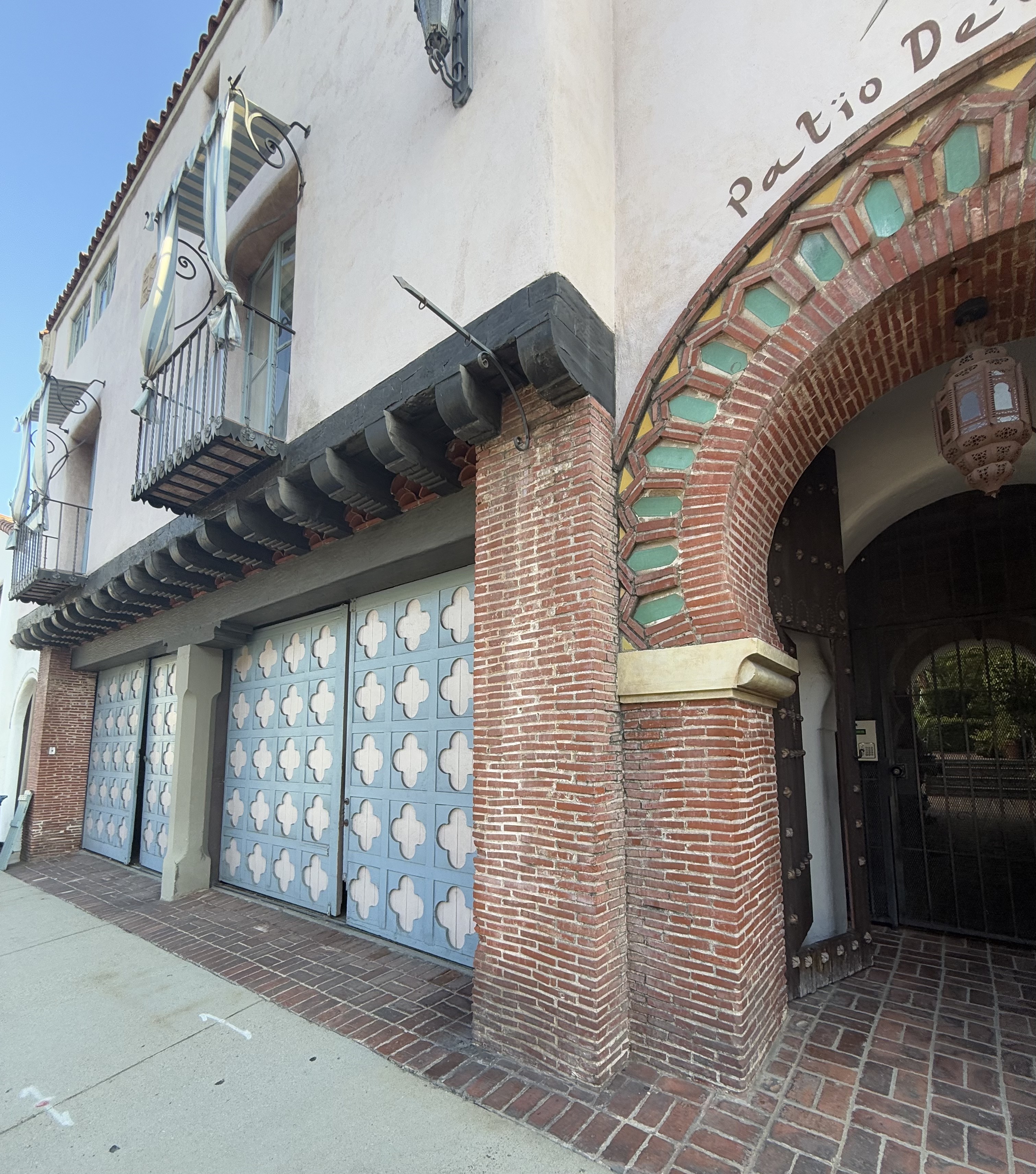 Patio Del Moro, Arthur & Nina Zwebell, 1925, West Hollywood (view 10 of 10)