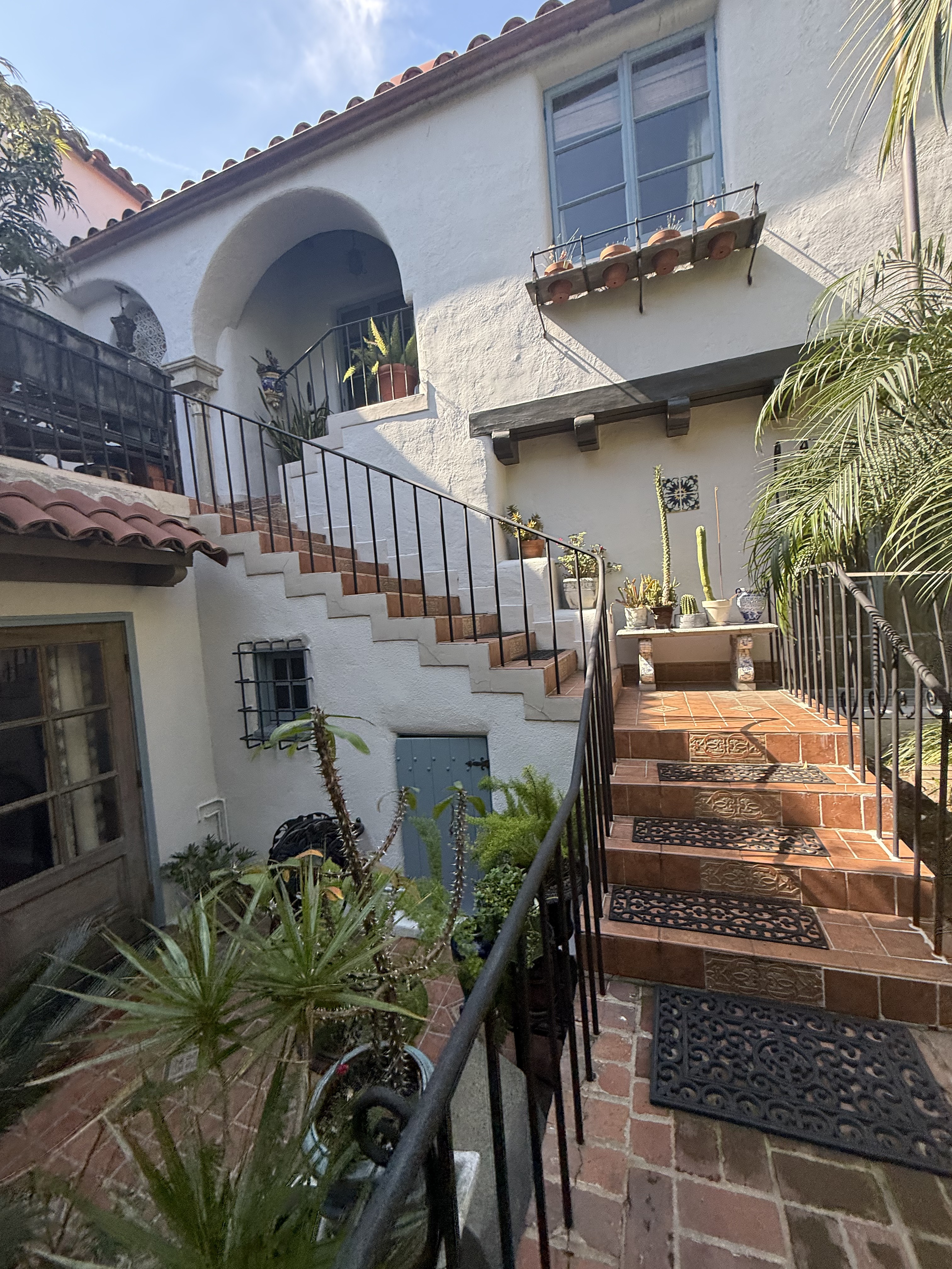 Patio Del Moro, Arthur & Nina Zwebell, 1925, West Hollywood (view 5 of 10)