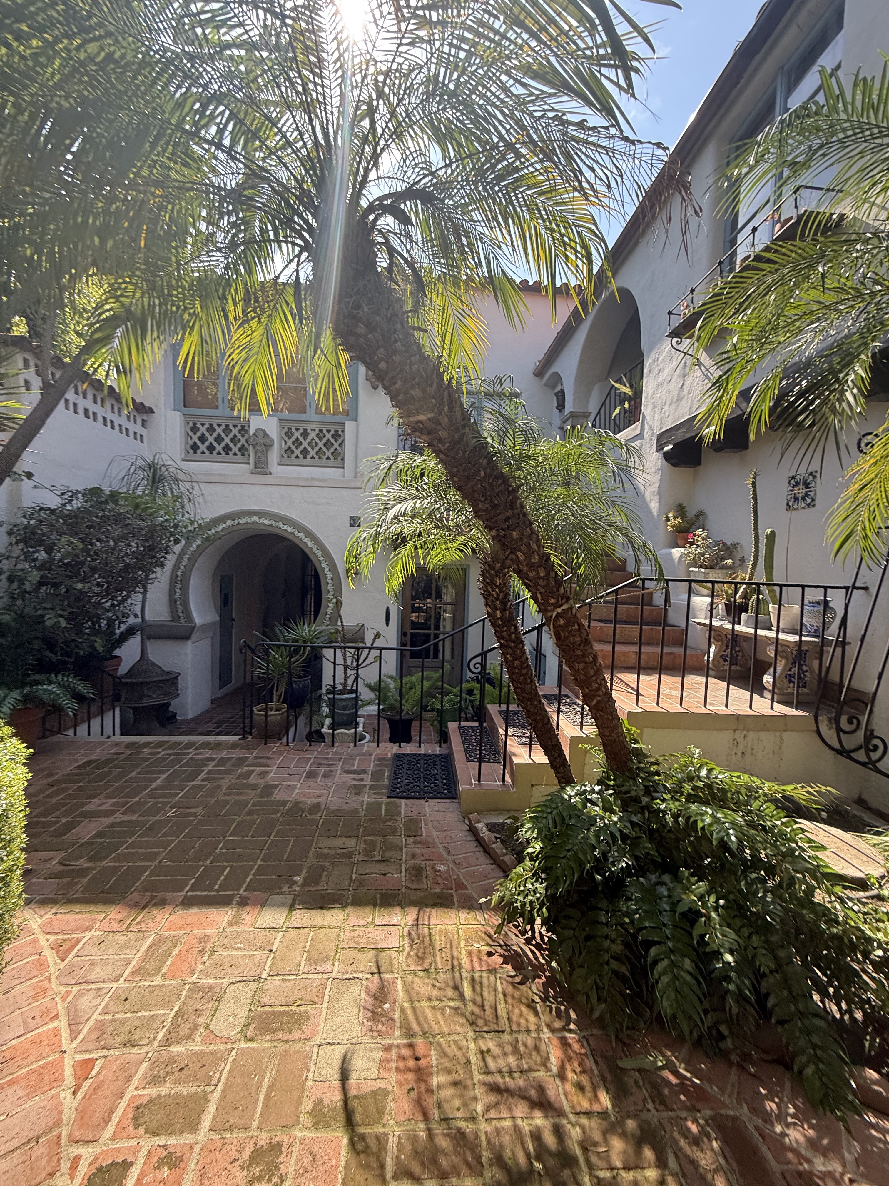 Patio Del Moro, Arthur & Nina Zwebell, 1925, West Hollywood (view 7 of 10)