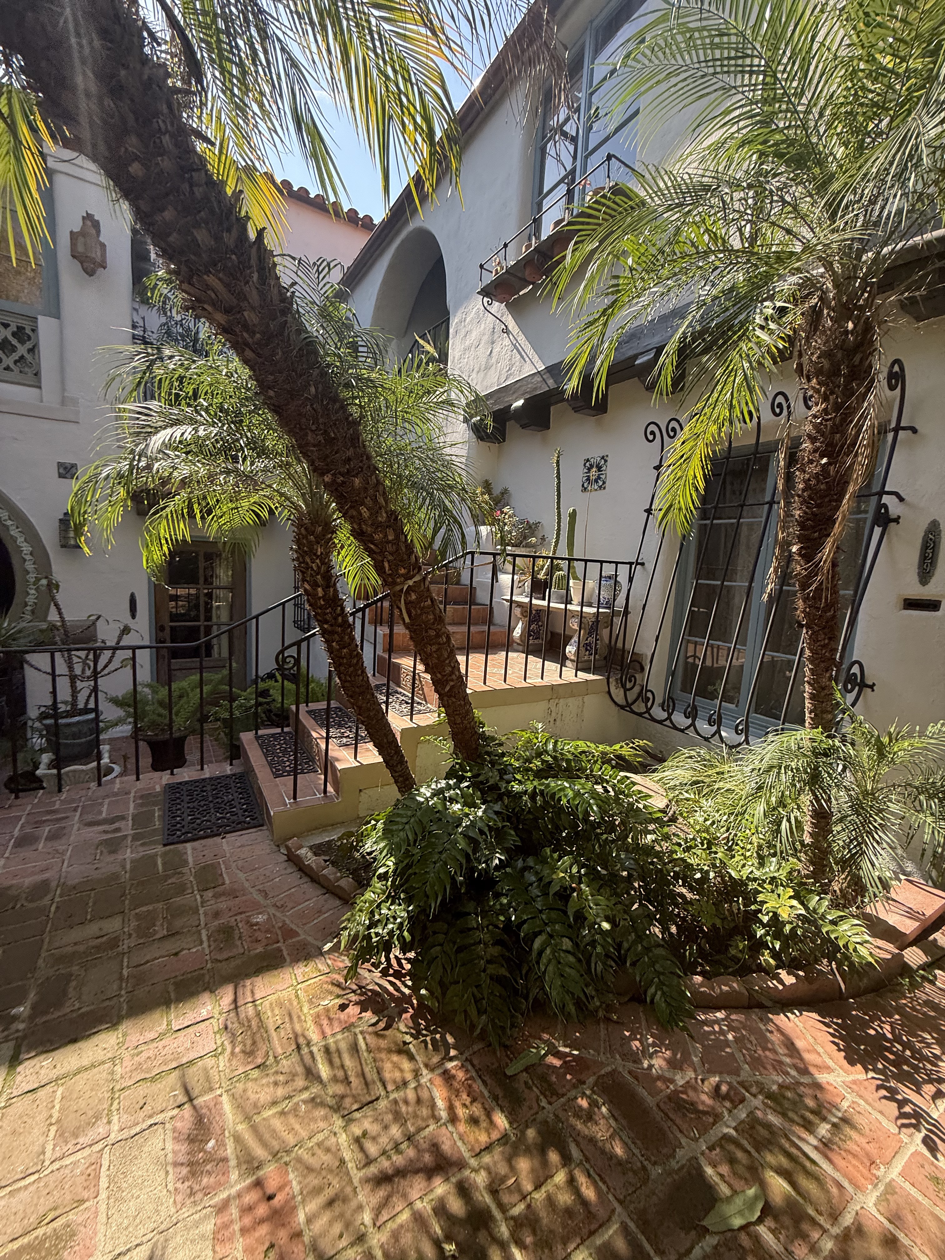 Patio Del Moro, Arthur & Nina Zwebell, 1925, West Hollywood (view 8 of 10)