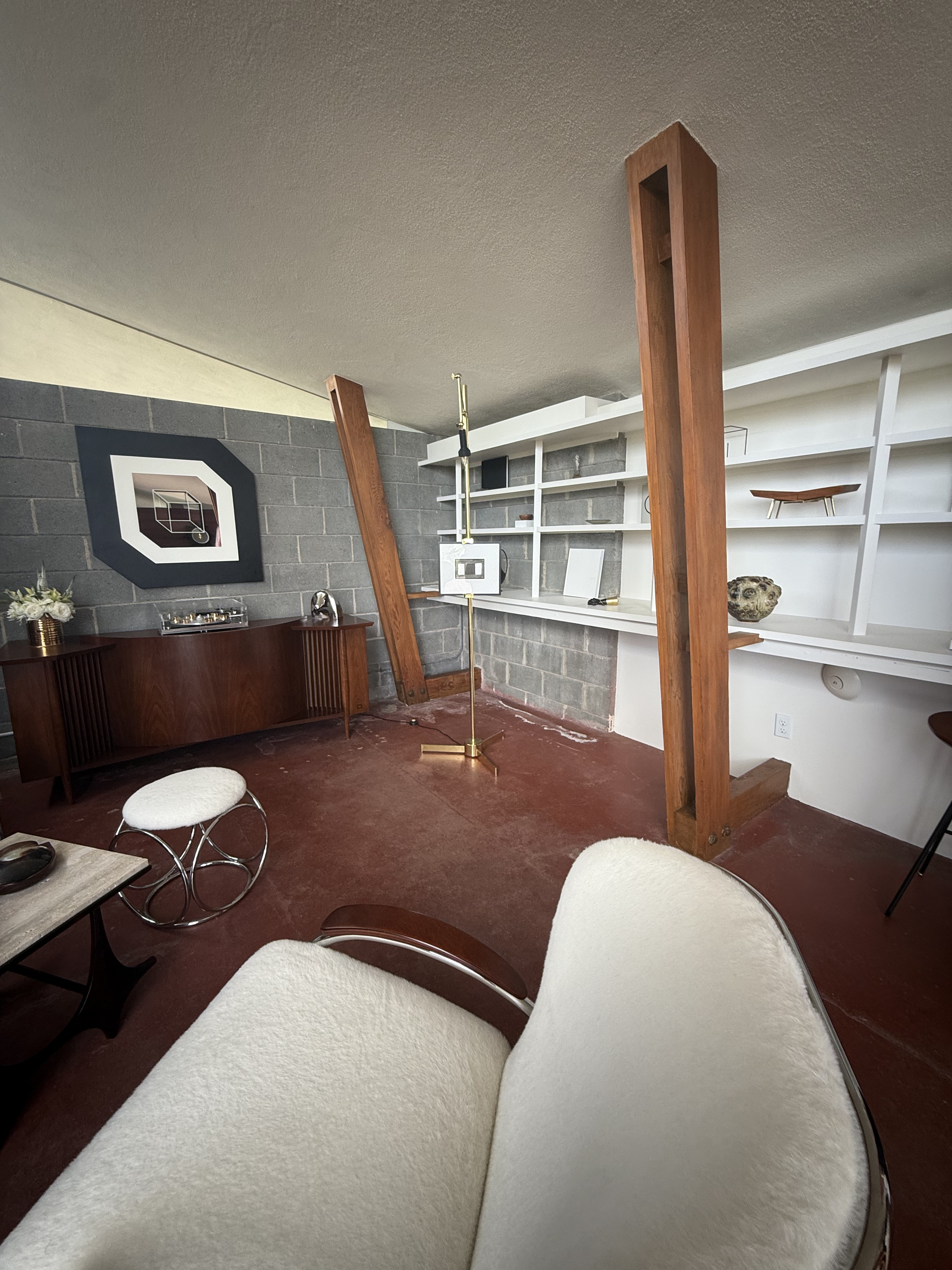 Salkin House, John Lautner, 1948, Echo Park (view 16 of 16)