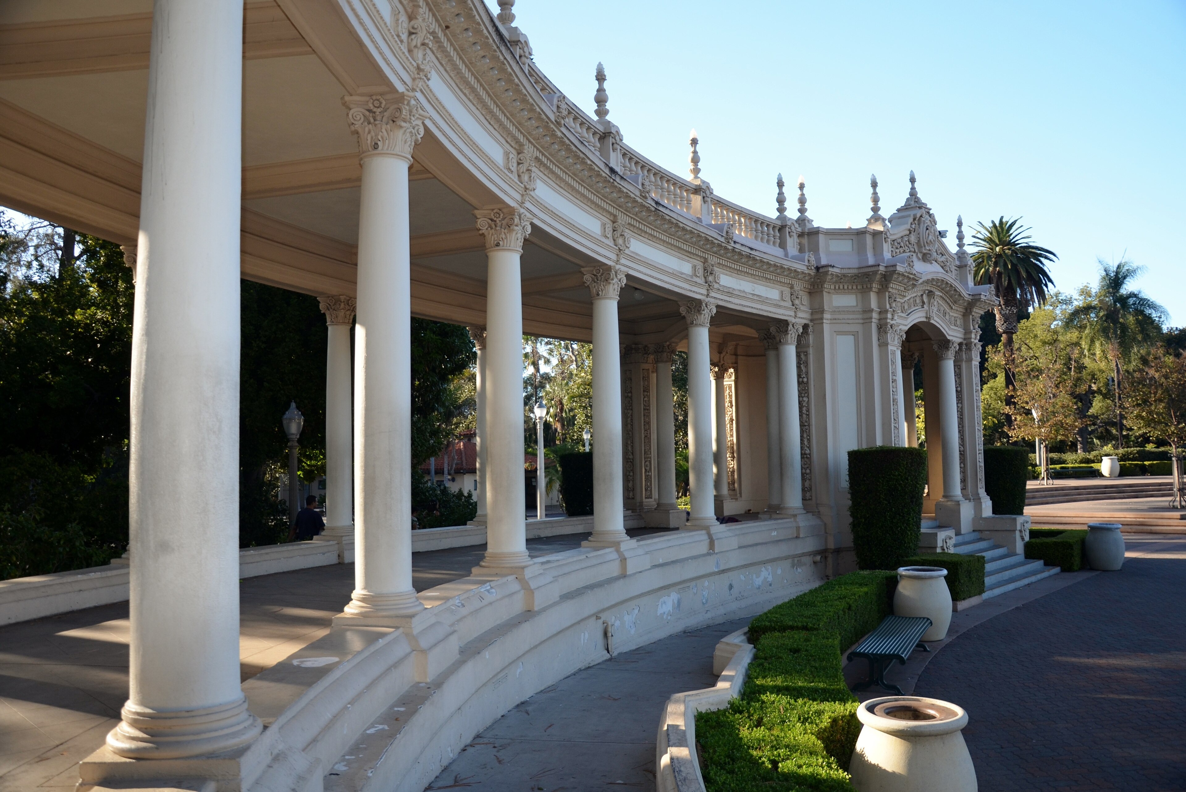 Spreckels Organ Pavilion, Harrison Albright, 1914, San Diego (view 2 of 12)