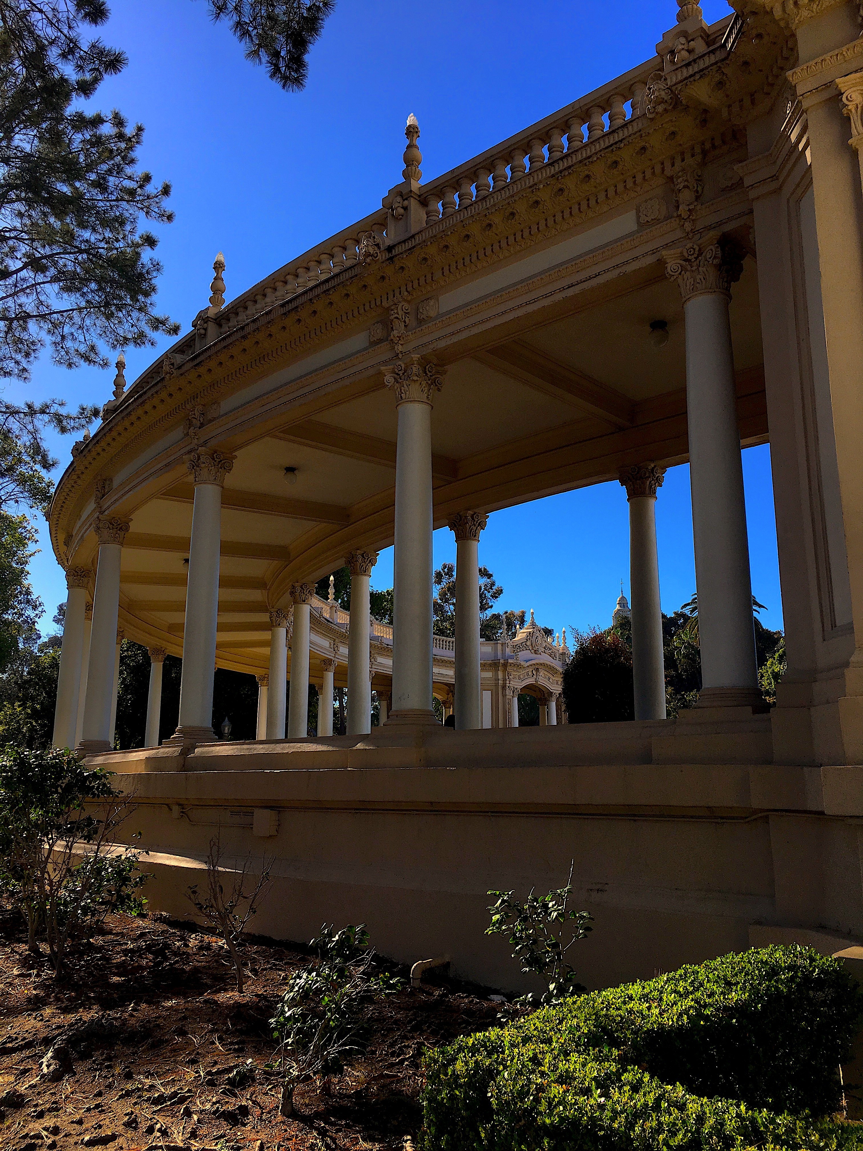 Spreckels Organ Pavilion, Harrison Albright, 1914, San Diego (view 3 of 12)