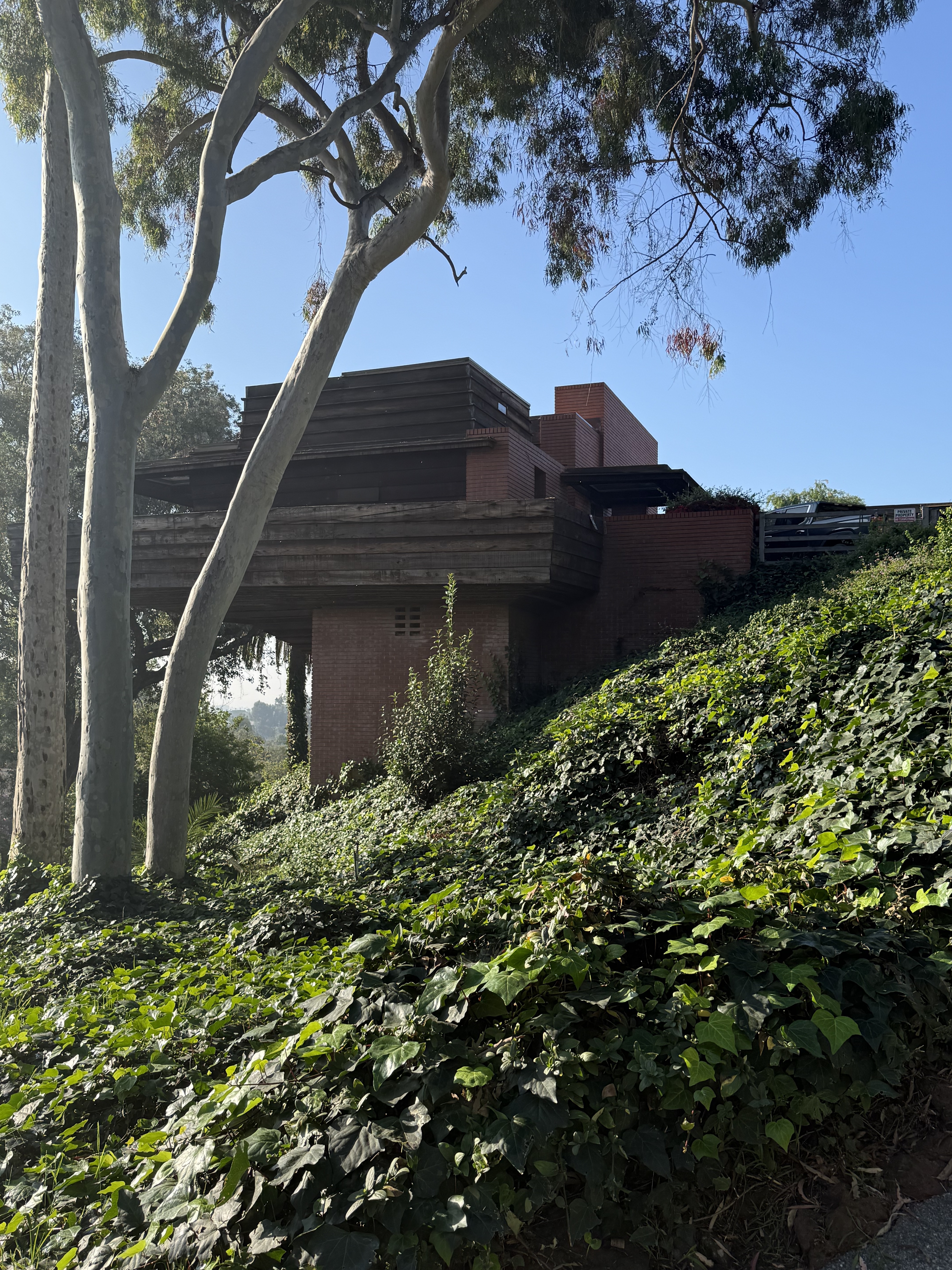 Sturges House, Frank Lloyd Wright, 1939, Santa Monica (view 2 of 4)