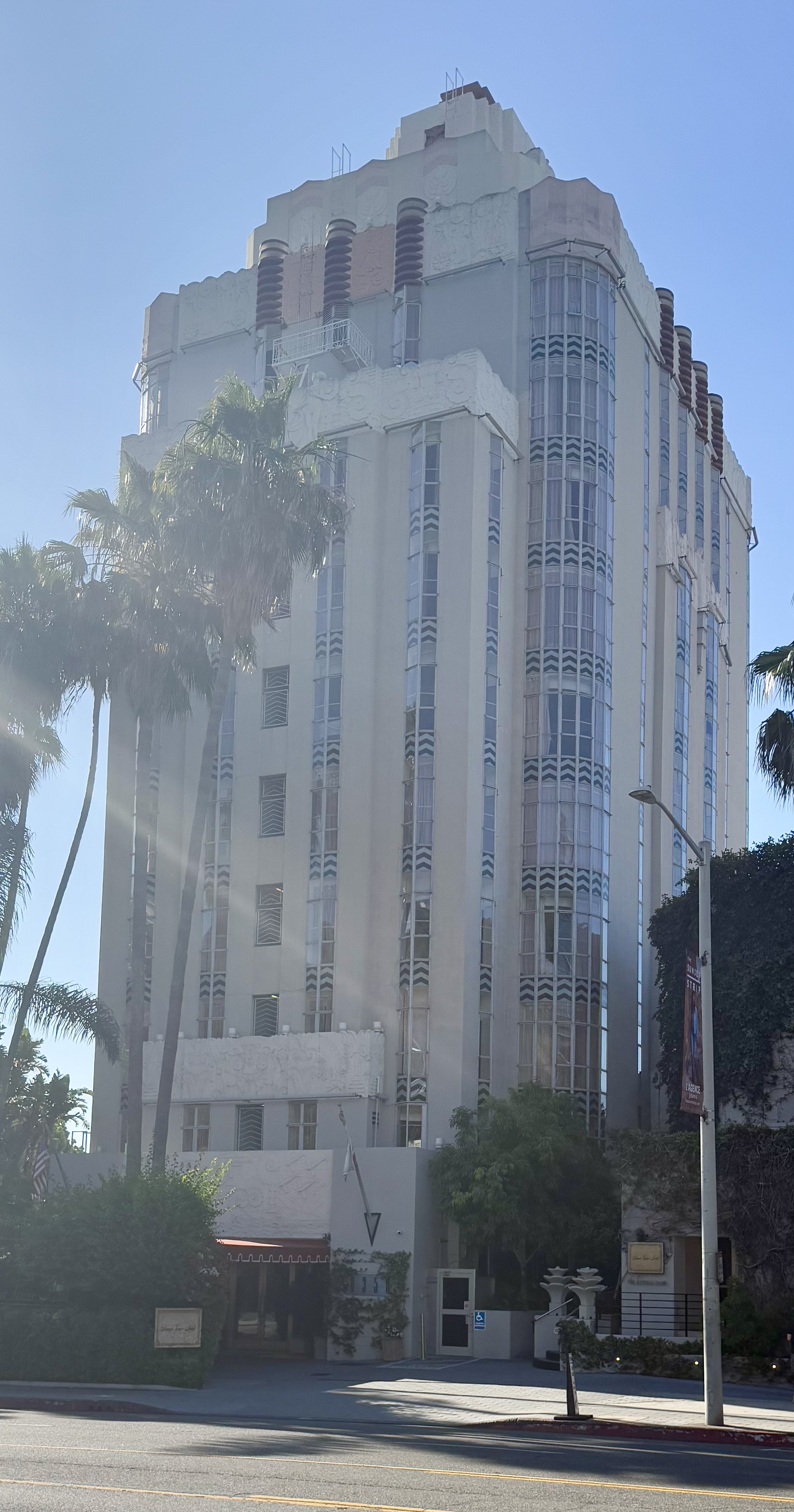 Sunset Tower Hotel, Leland Bryant, 1931, West Hollywood (view 2 of 2)
