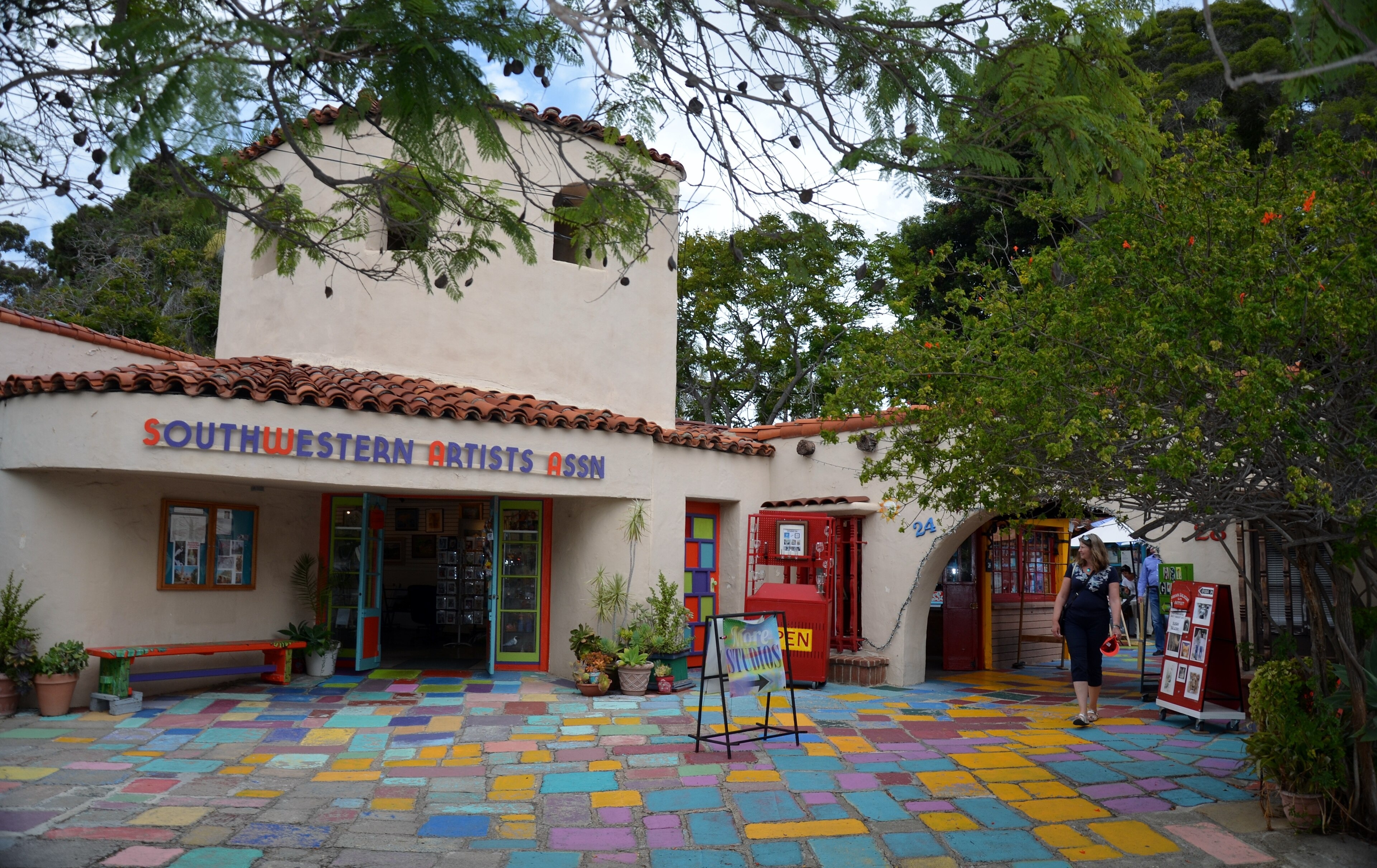 Spanish Village Art Center, Richard S. Requa, 1935, San Diego (view 2 of 3)