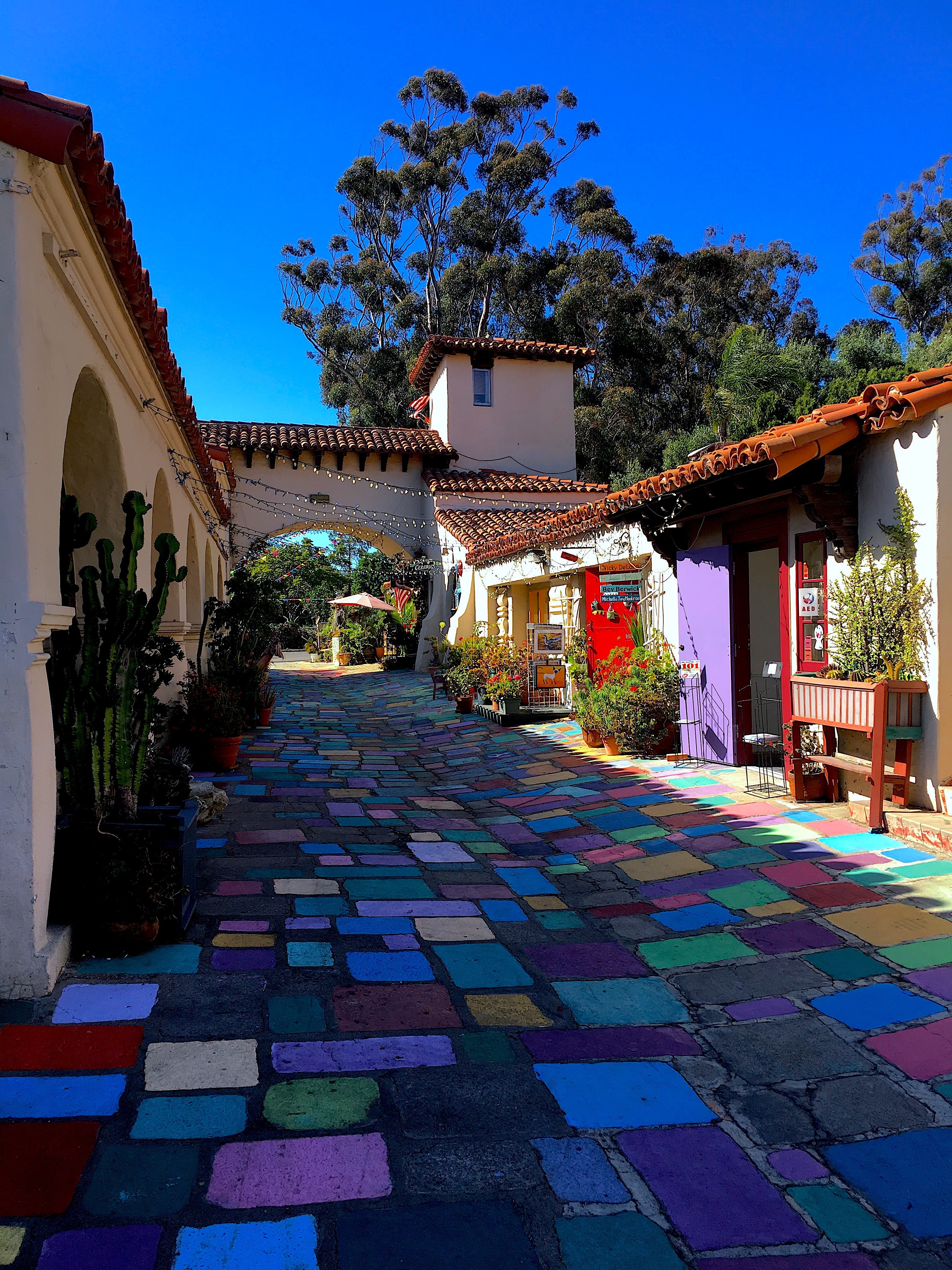 Spanish Village Art Center, Richard S. Requa, 1935, San Diego (view 3 of 3)