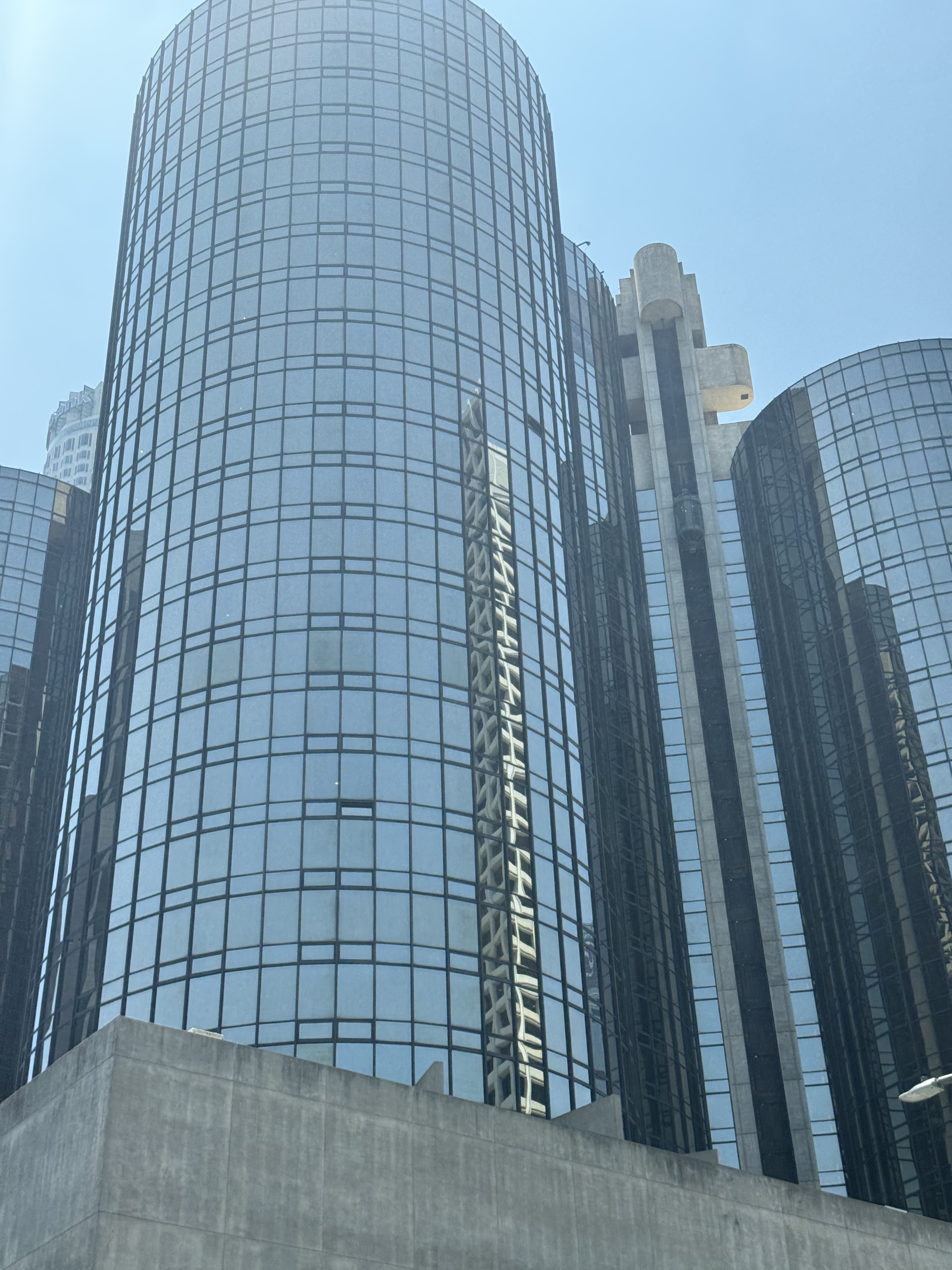 Westin Bonaventure Hotel, John C. Portman Jr., 1976, Downtown La