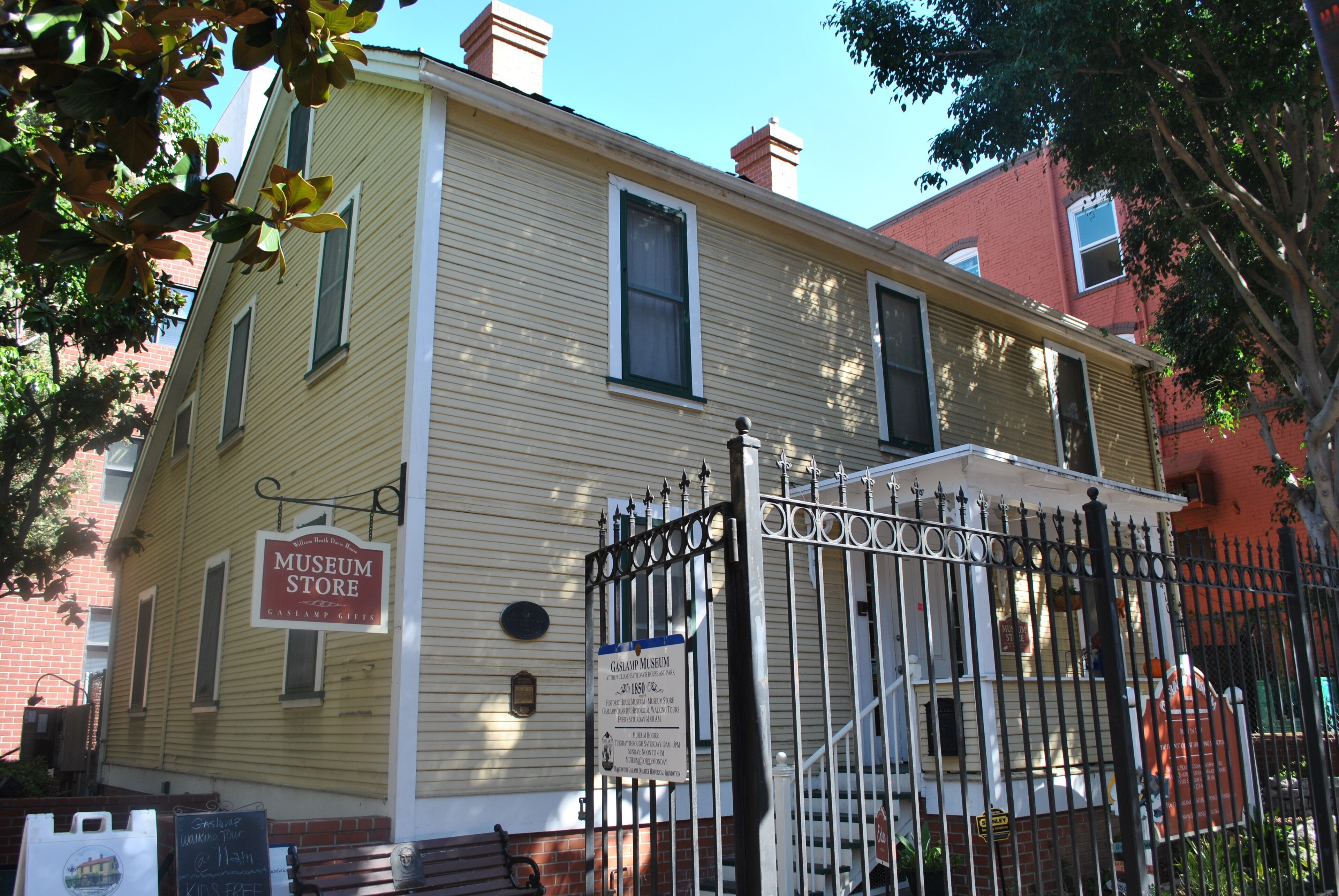 William Heath Davis House (Davis-Horton House), 1850, San Diego (view 6 of 7)