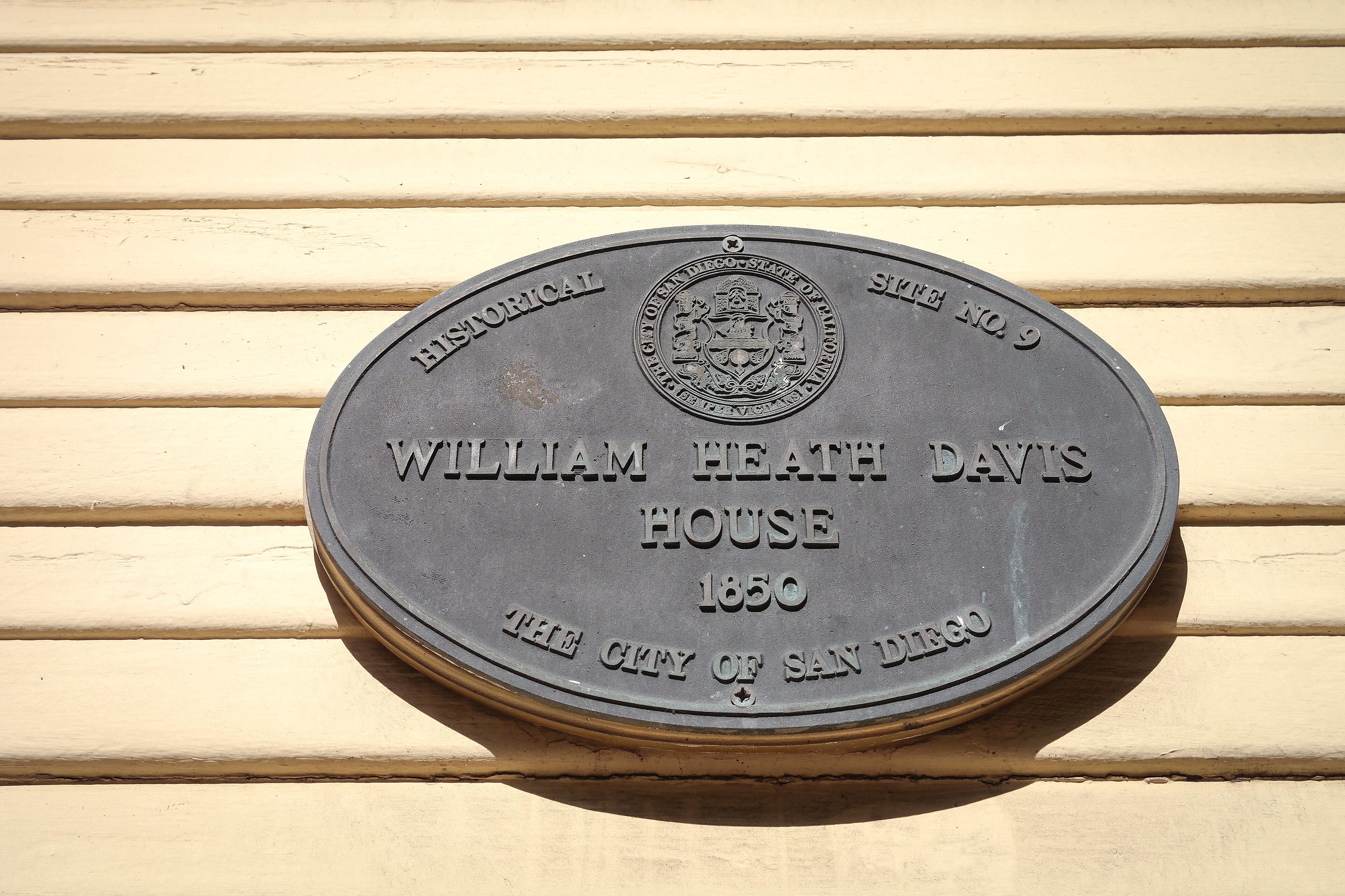 William Heath Davis House (Davis-Horton House), 1850, San Diego (view 7 of 7)
