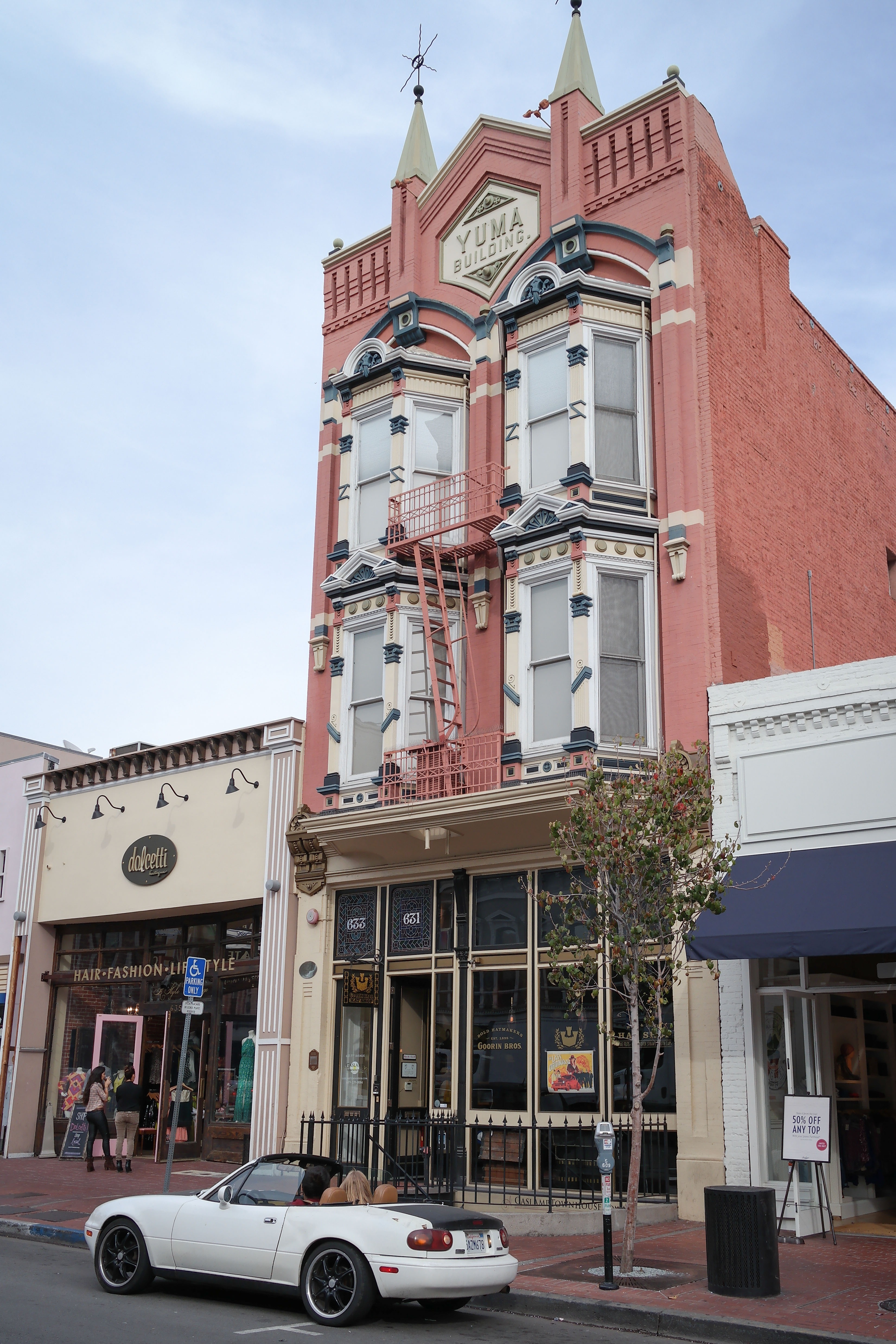 Yuma Building, 1888, San Diego (view 3 of 3)